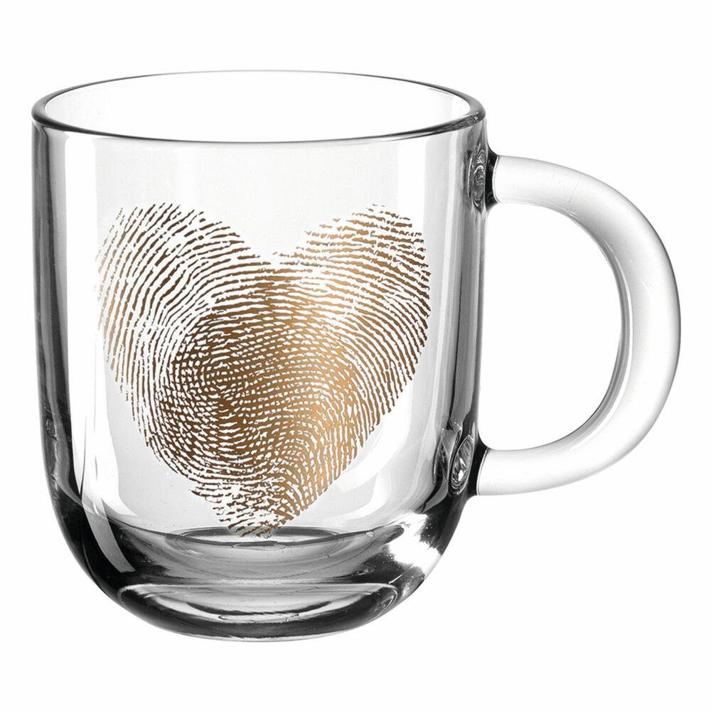 Tasse EMOZIONE Fingerabdruckherz 300 ml
