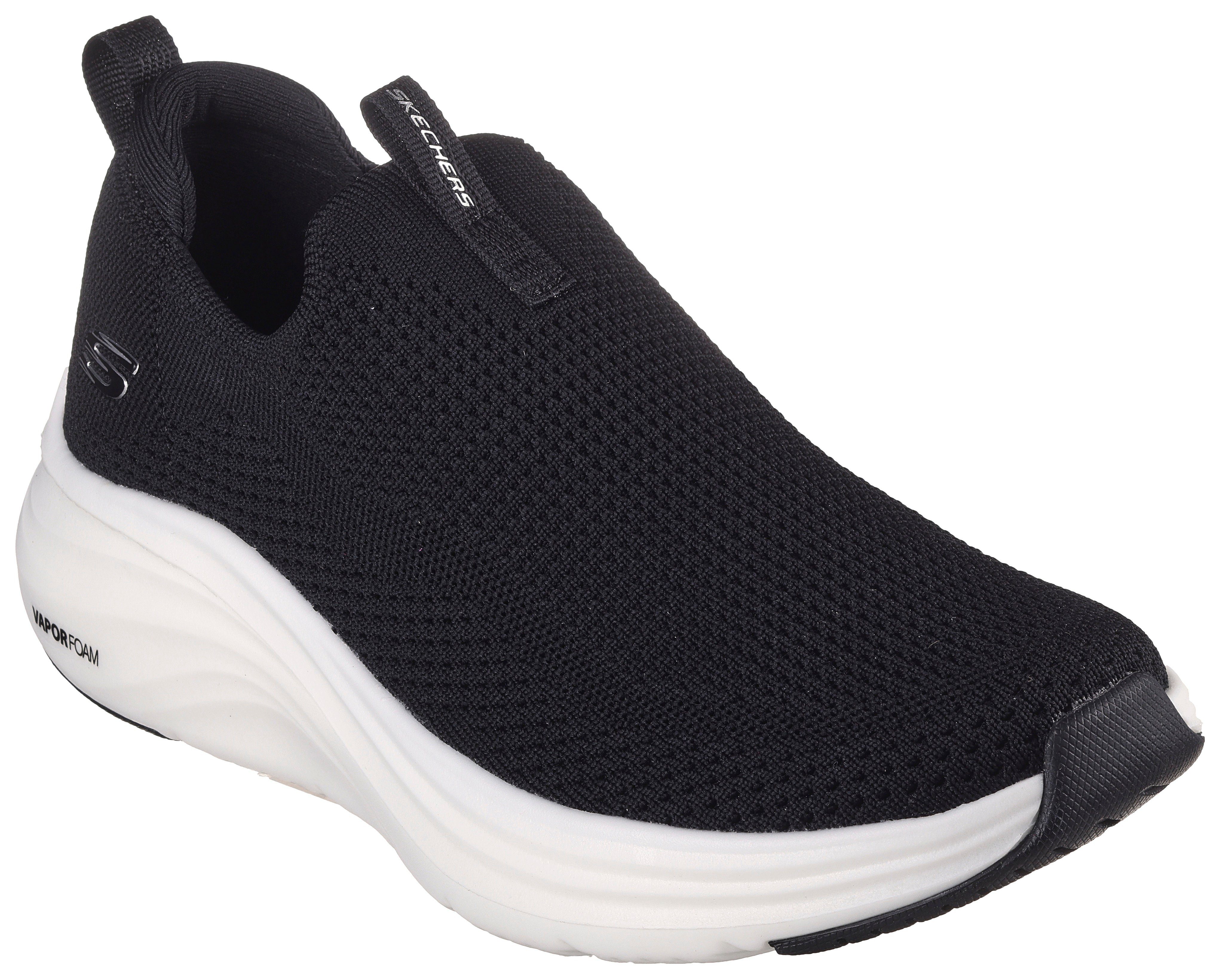 Skechers VAPOR FOAM-TRUE CLASSIC Slip-On Sneaker Barfußschuh, Freizeitschuh, Komfortschuh mit gepolstertem Schaftrand