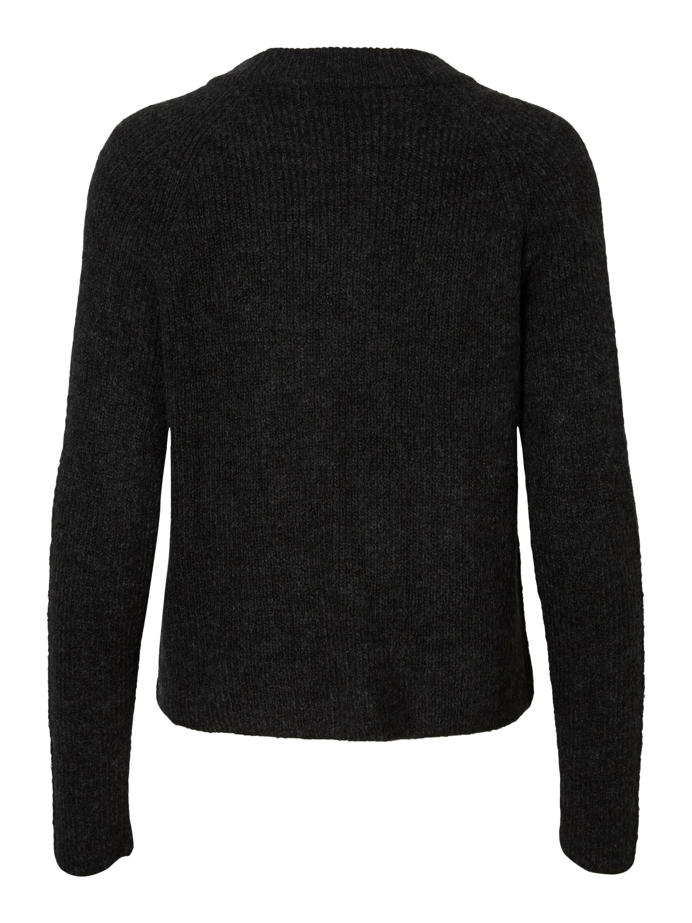pieces Stehkragenpullover Ellen (1-tlg) Plain/ohne Details