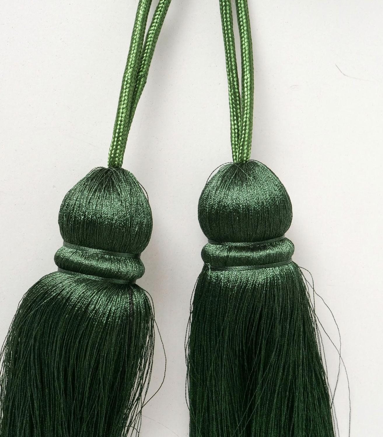 BOLTZE GRUPPE GmbH Wanddekoobjekt Deko-Fächer FLAVI, Bambus, B 100 x H 85 x T 3 cm, (1 St), mit Quasten aus Polyester