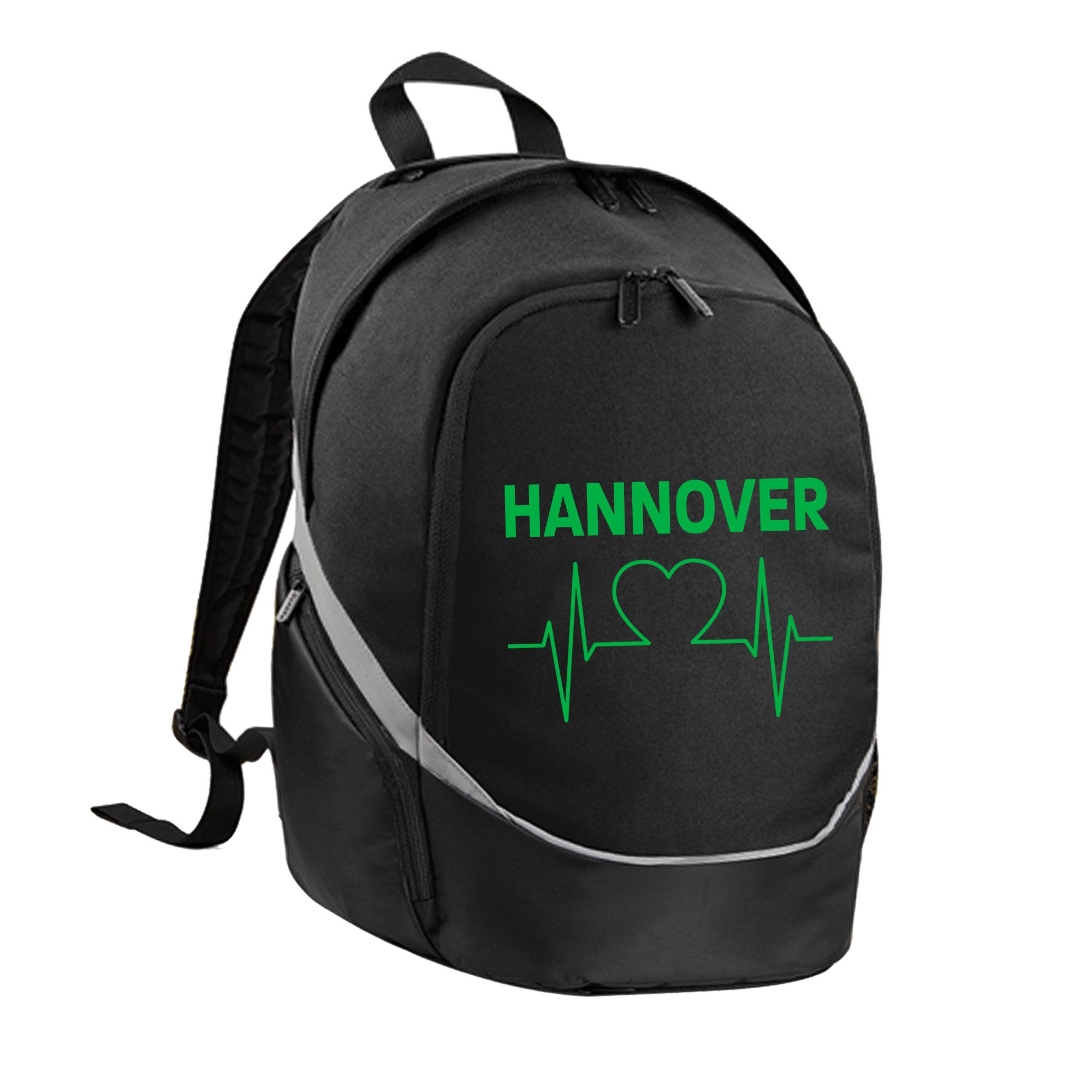 multifanshop Rucksack Hannover - Herzschlag - Tasche