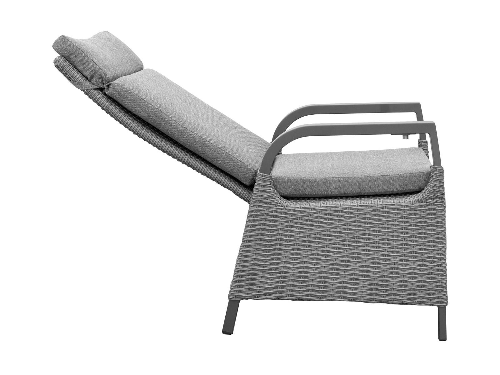 Green Spirit Garten-Essgruppe »Darwin 4« Gartenmöbel Set ausziehbar Sitzgruppe Outdoor Garnitur, (Set, 5-tlg., 1x Tisch 4x Hochlehner Gartenstühle), Aluminium, für 4 Personen, wetterfest - Garten, Terrasse & Outdoor