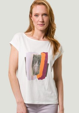 Zero T-Shirt mit Metallic Print Plain/ohne Details