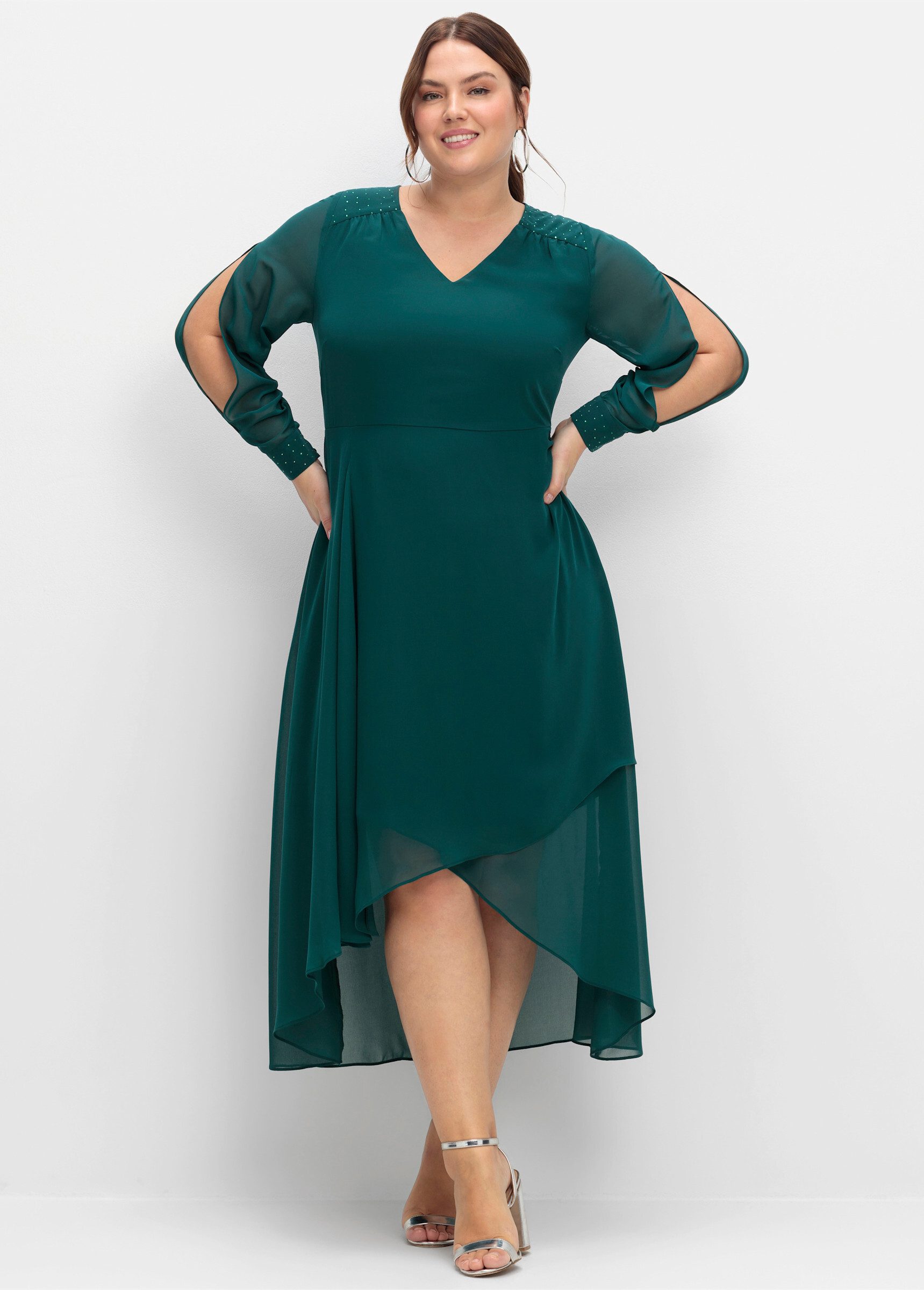 Sheego Etuikleid Abendkleid günstig online kaufen