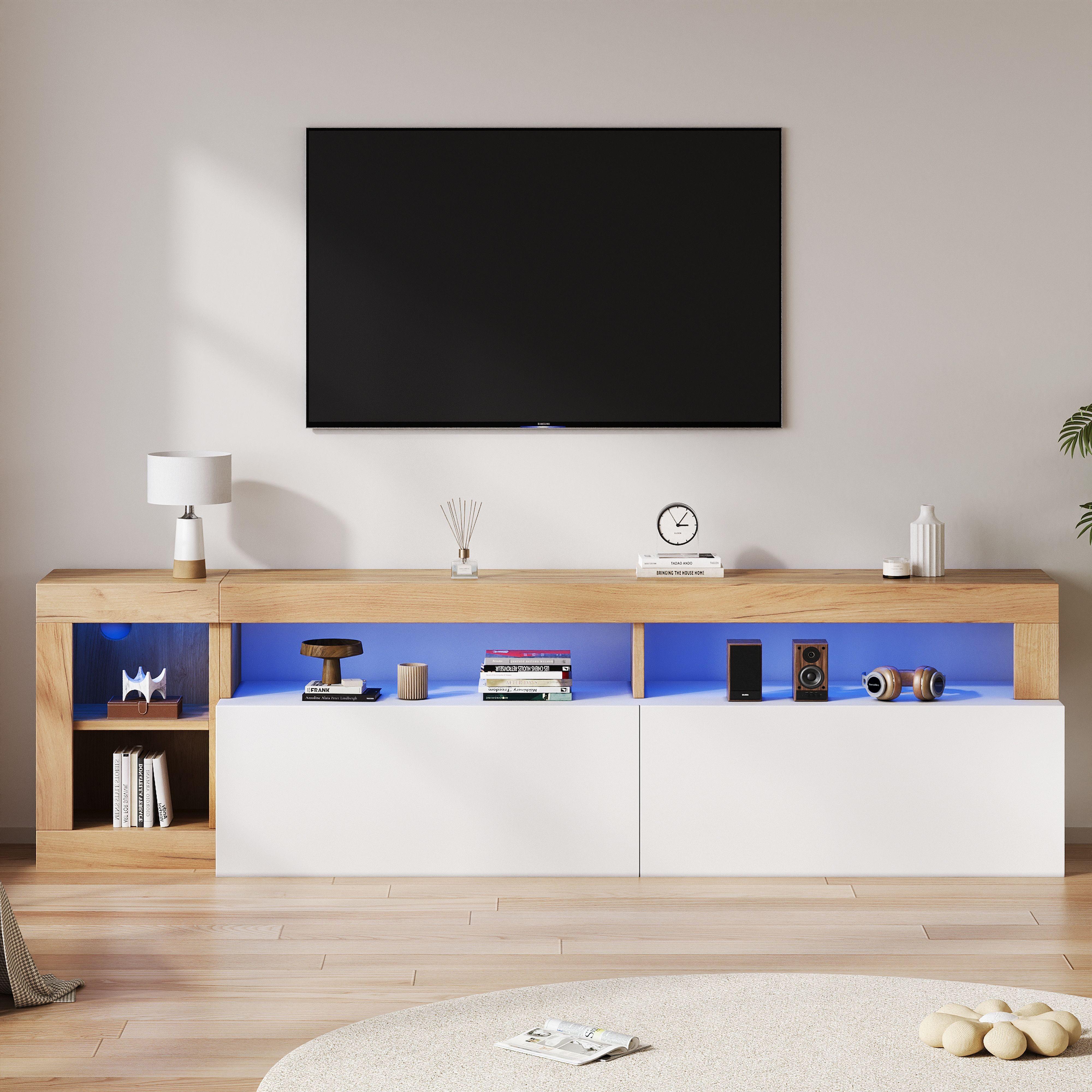 BlingBin Lowboard Moderner TV-Schrank für Fernseher günstig online kaufen