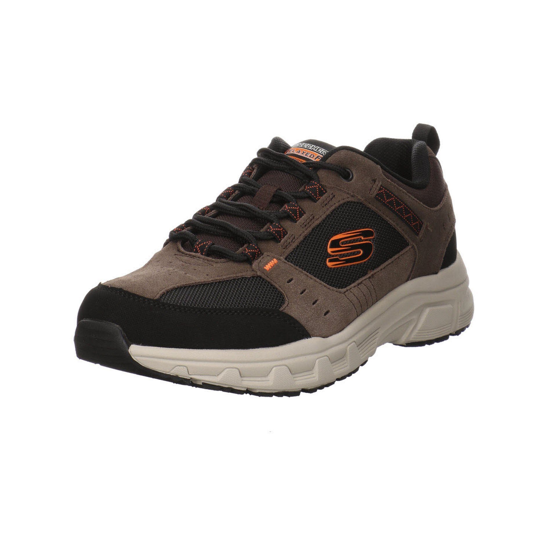 Schnürschuh Synthetik sonst braun Herren Kombi Skechers Canoyon Schnürschuh Oak Schnürhalbschuhe