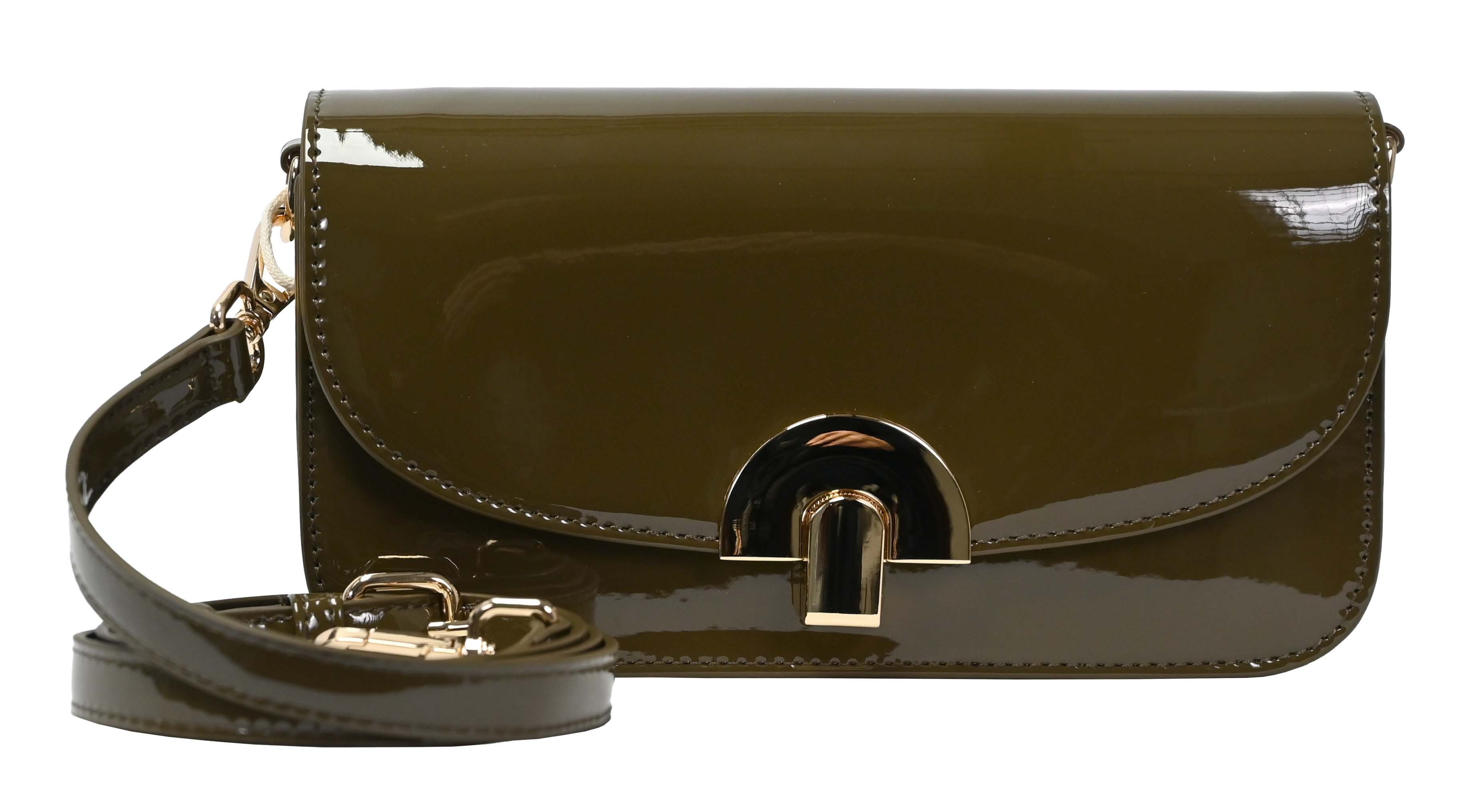 Seidenfelt Manufaktur Umhängetasche Long Saddle GRENAA, vegan