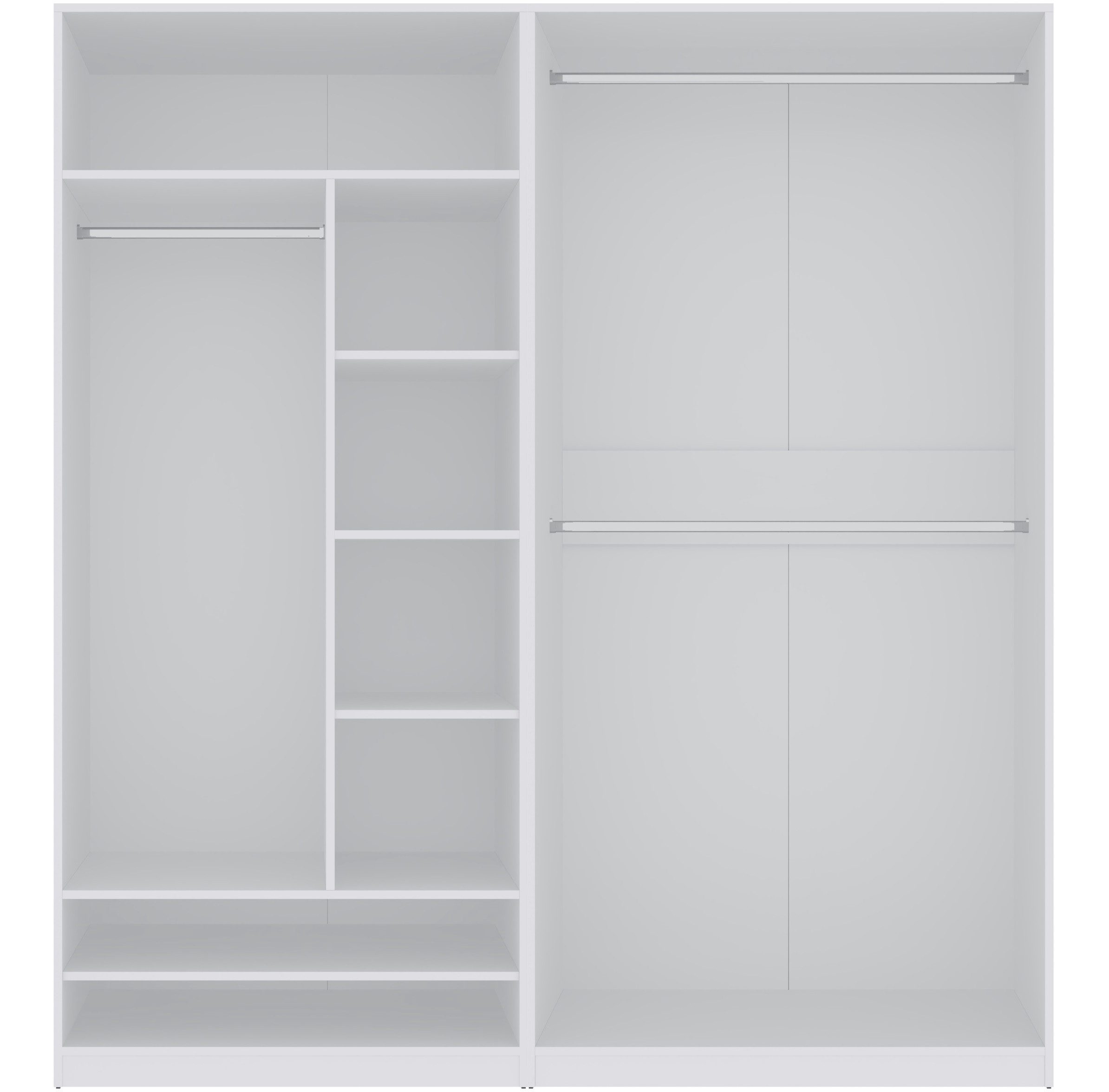 Marmex Möbel Garderoben-Set TRES SET A/B offener Kleiderschrank mit 3 Kleid günstig online kaufen