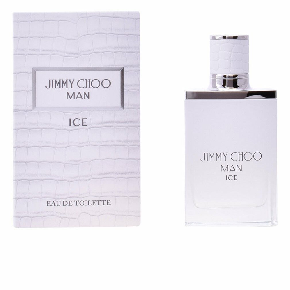 JIMMY CHOO Eau de Toilette Man Ice Eau de Toilette, Glasflakon, Parfüm EDT, Herrenduft