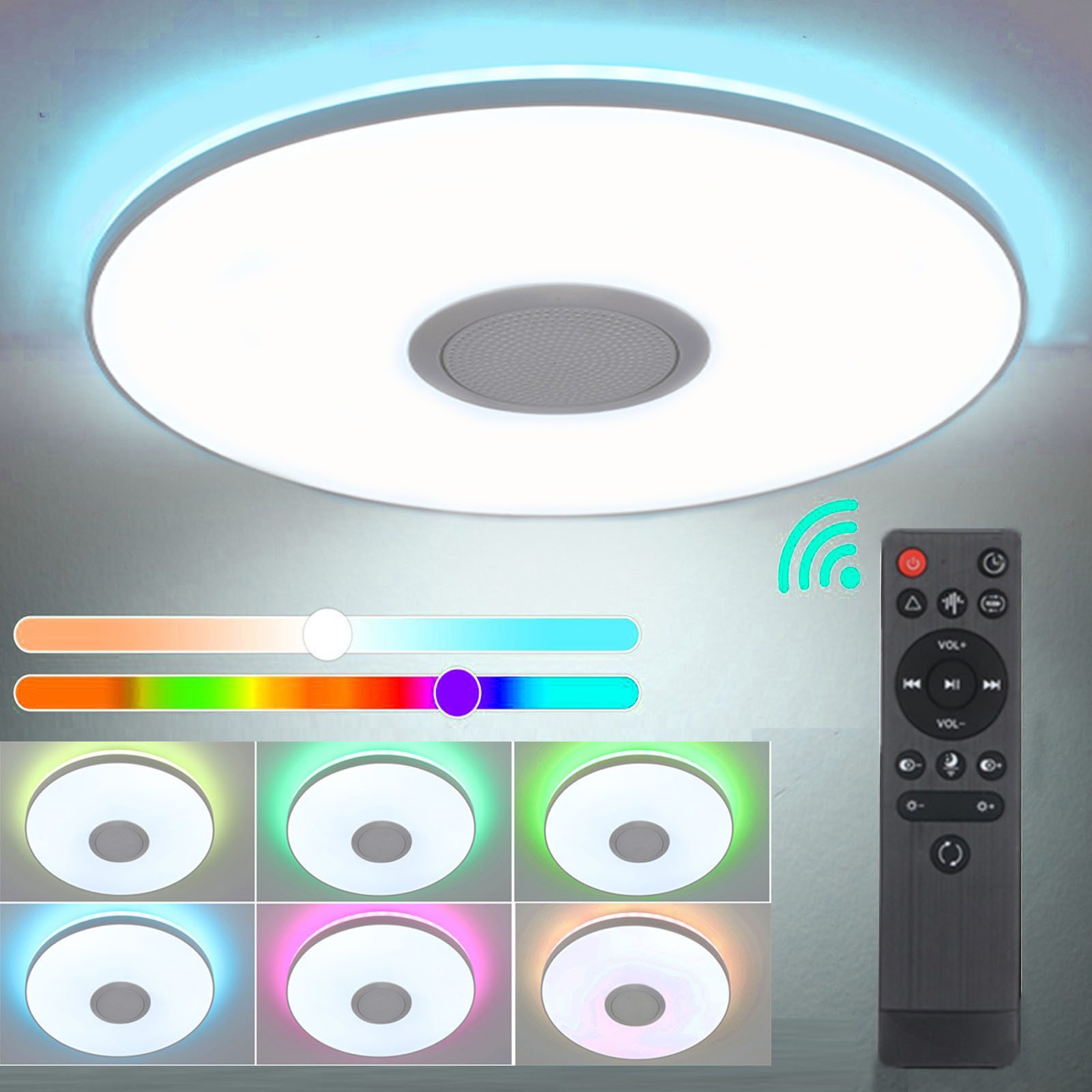 oyajia Deckenleuchte 30W LED Deckenleuchte RGB günstig online kaufen