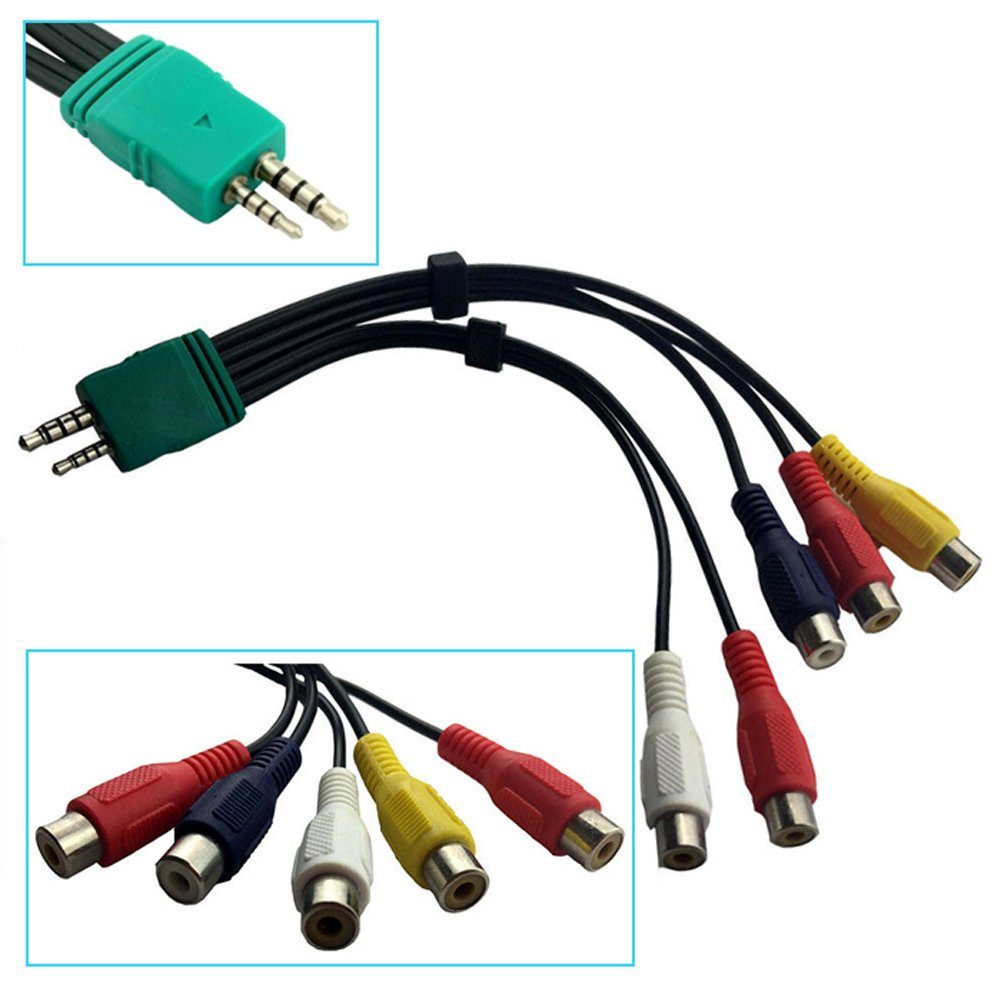 D52 Video AV Audio Adapter Kabel für SamsungBN39-01154W BN3901154W Audio- & Video-Adapter