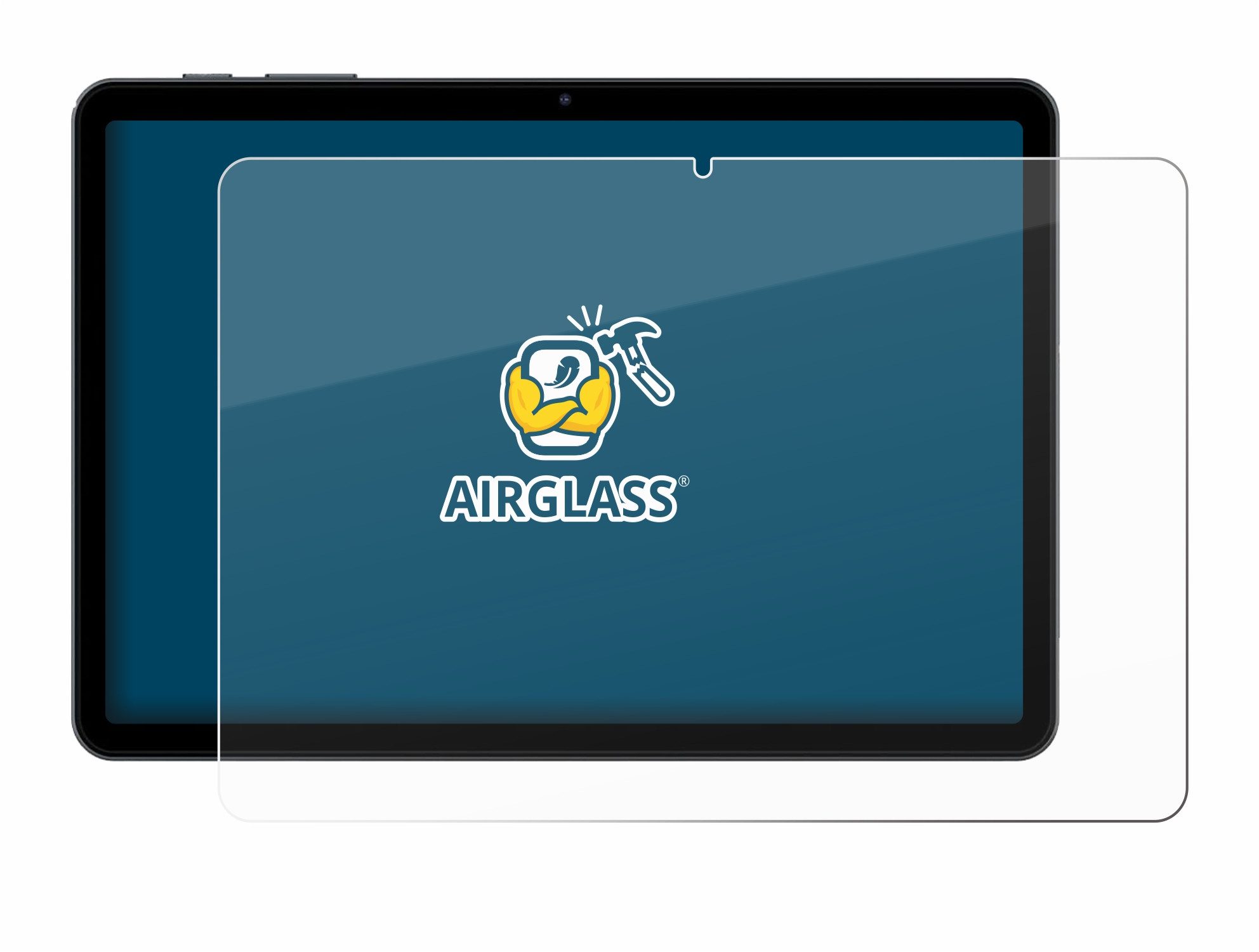 BROTECT Displayschutzglas Folie für Tabwee T80 10.1", Schutzfolie Glas Panzer Display Schutz klar – Bild 2 von 5