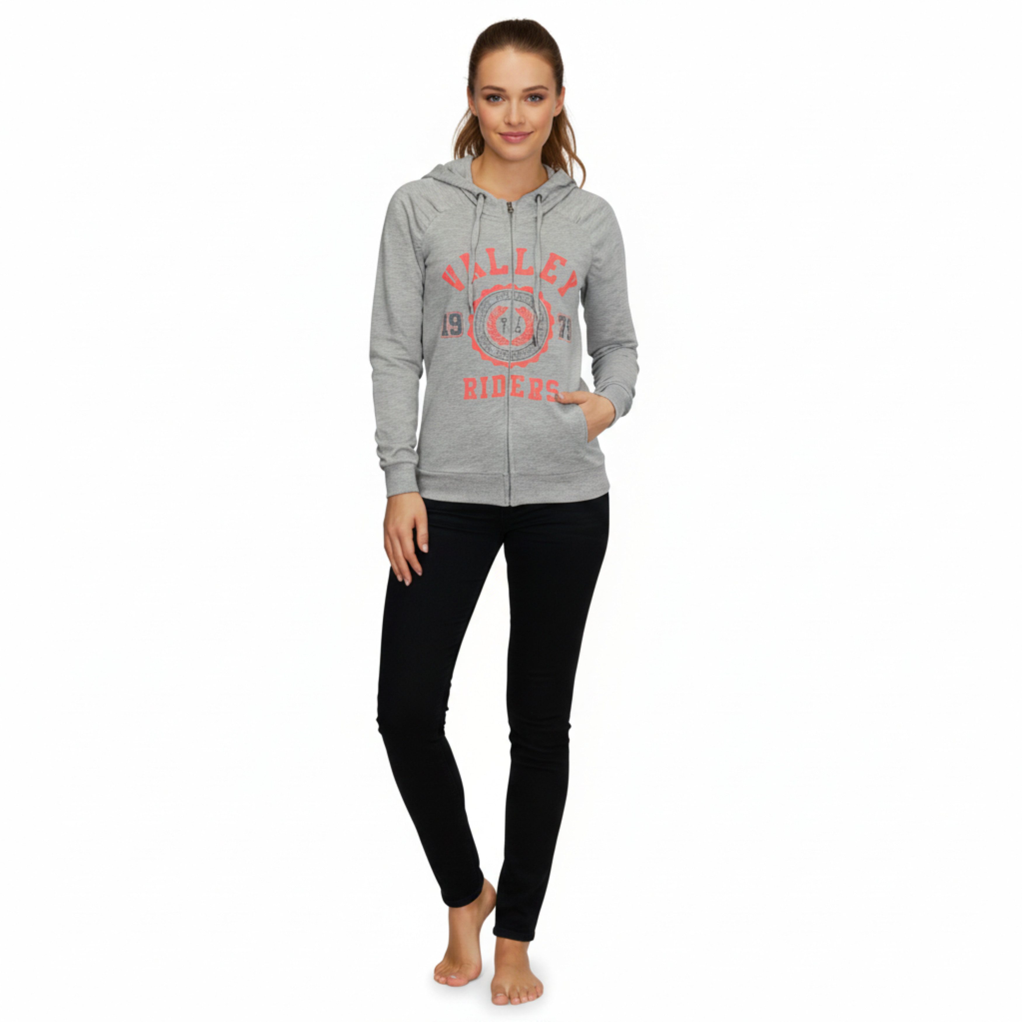 ONLY Kapuzensweatjacke Sabina Valley Sweat