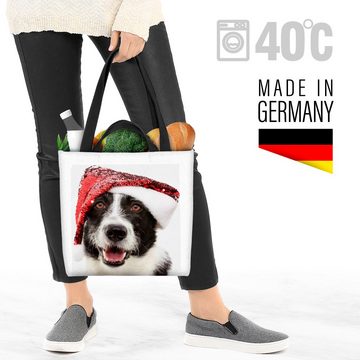 VOID Henkeltasche (1-tlg), Weihnachtshunde Hunde Nikolaus Weihnachtshunde Hunde Nikolaus Weihnac