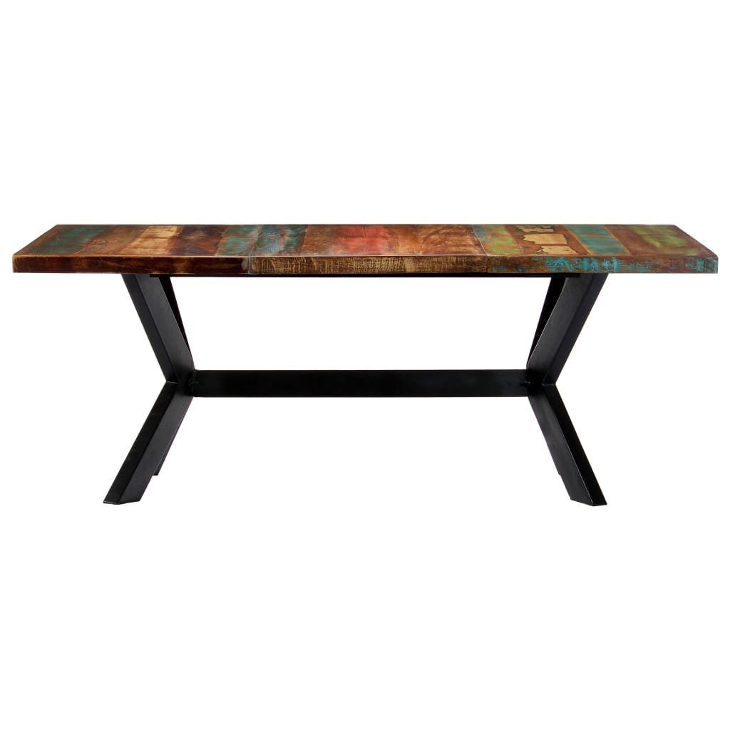 vidaXL Esstisch Esstisch 200x100x75 cm Altholz Massiv (1-St)