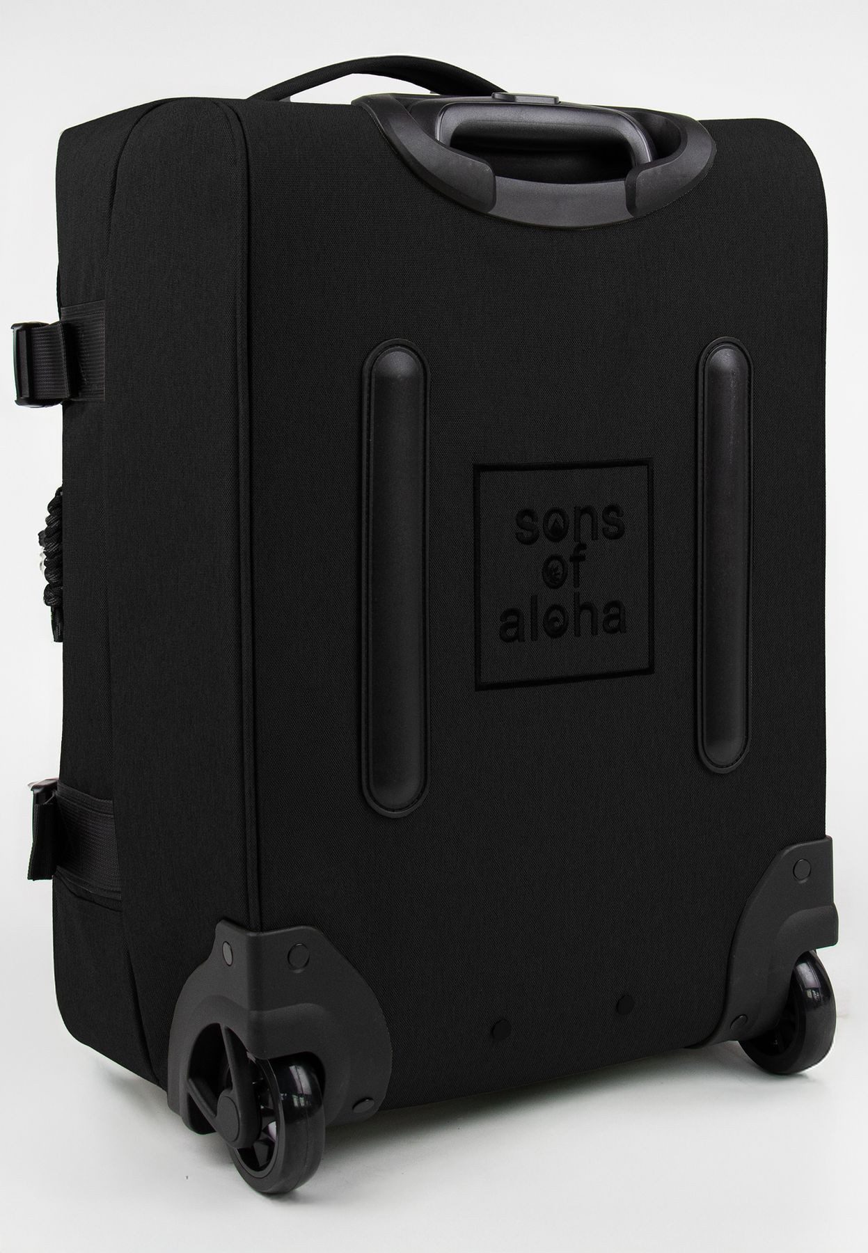 SONS OF ALOHA Koffer Backpacker Rucksack mit Rollen 3 in 1 Handgepäck  55 cm, 2in1 Hybrid Handgepäck Koffer 2 Rollen & Rucksack aus Plastikflaschen