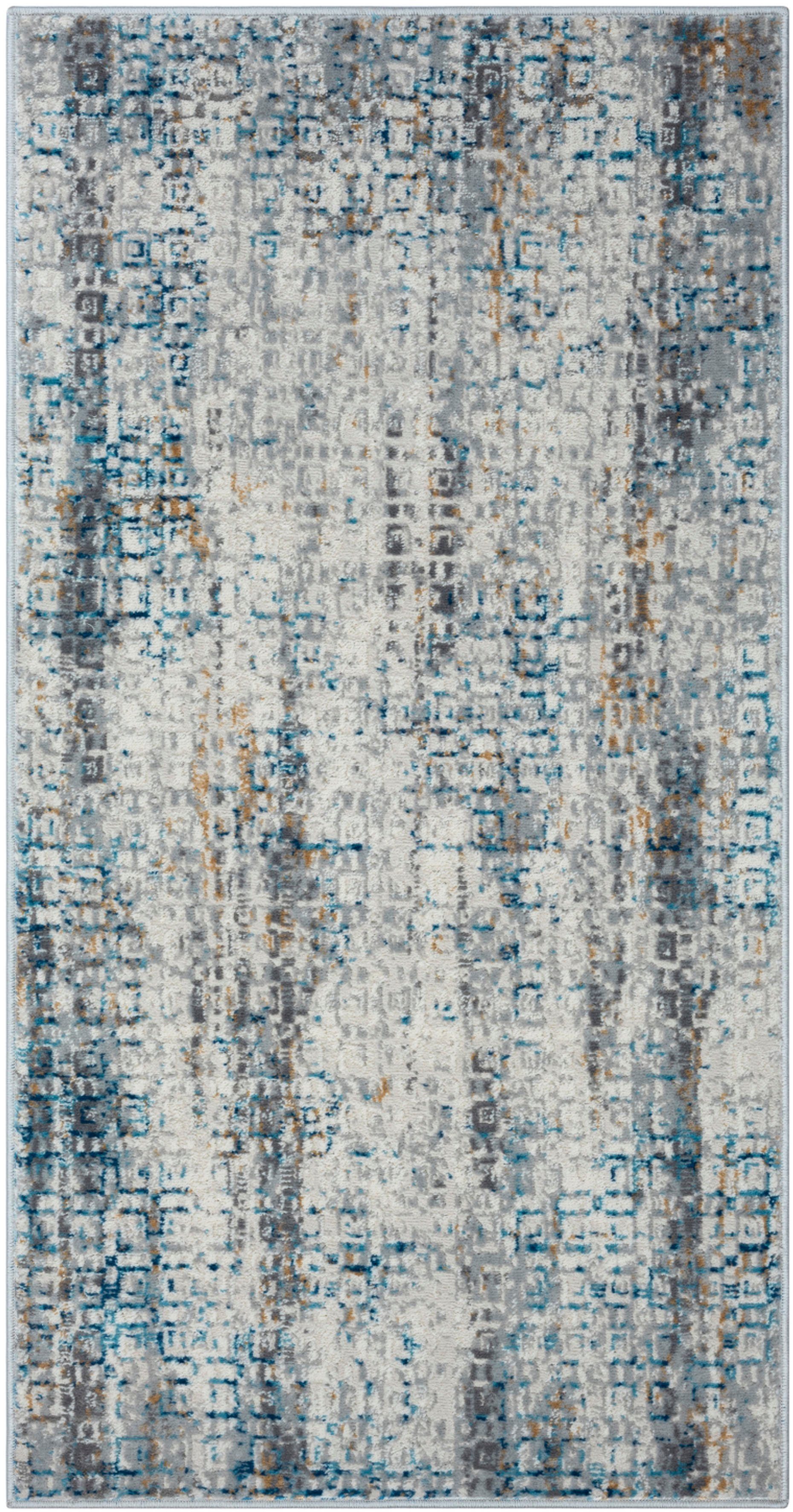 Myflair Möbel & Accessoires Teppich My Look 2, rechteckig, Höhe: 8 mm, Kurzflor, Ethno-Design, besonders weich durch Microfaser