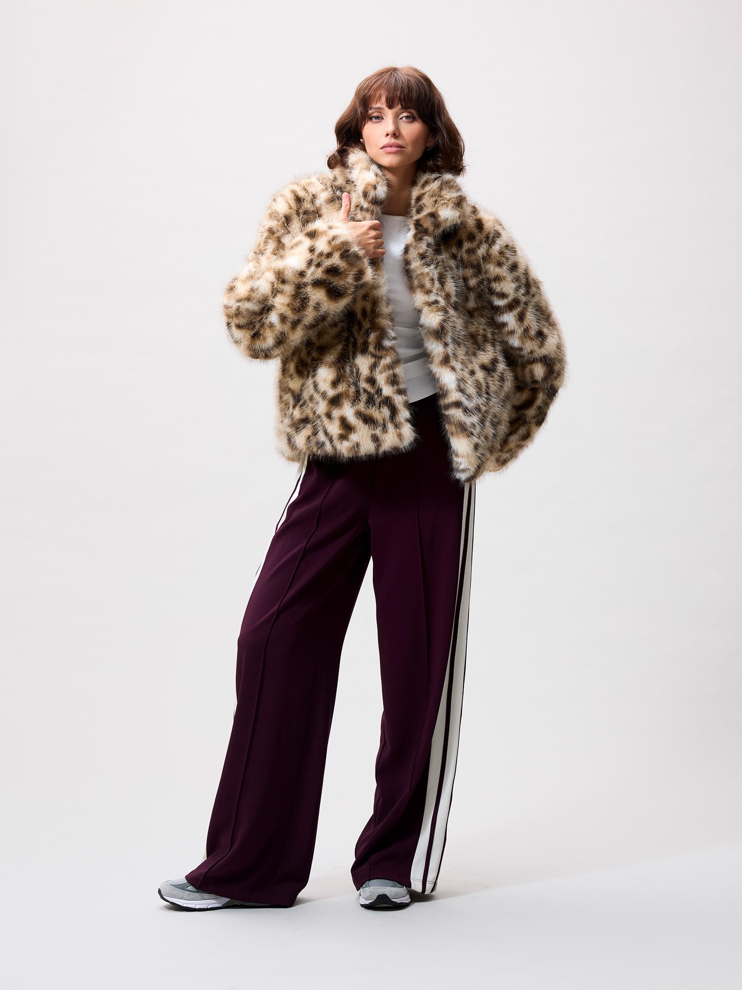 Catwalk Junkie Outdoorjacke Leopard fur jacket günstig online kaufen