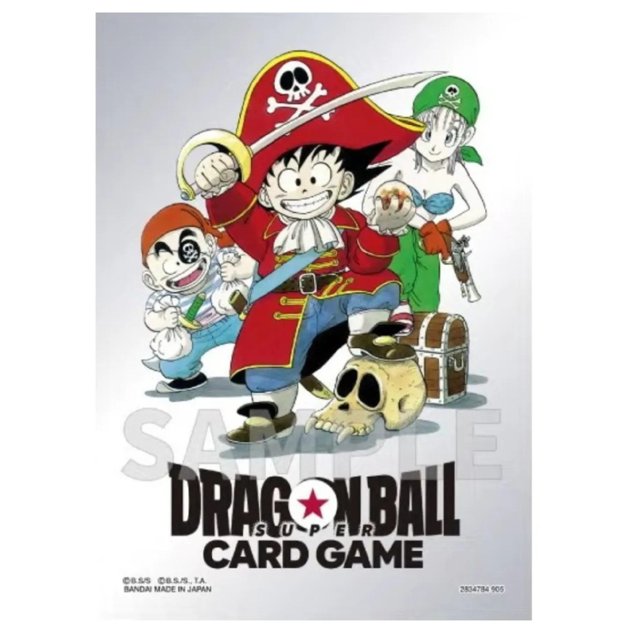 Bandai Sammelkarte Dragon Ball Super Sleeves Son Goku&Krillin&Bulma