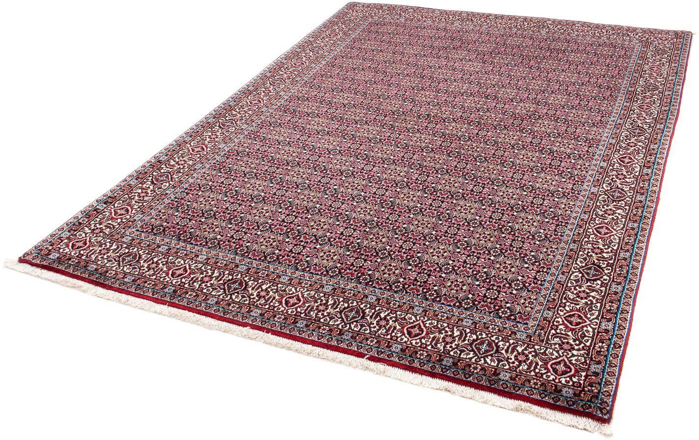 Orientteppich Perser - Bidjar - 232 x 168 cm - mehrfarbig, morgenland, rechteckig, Höhe: 15 mm, Wohnzimmer, Handgeknüpft, Einzelstück mit Zertifikat