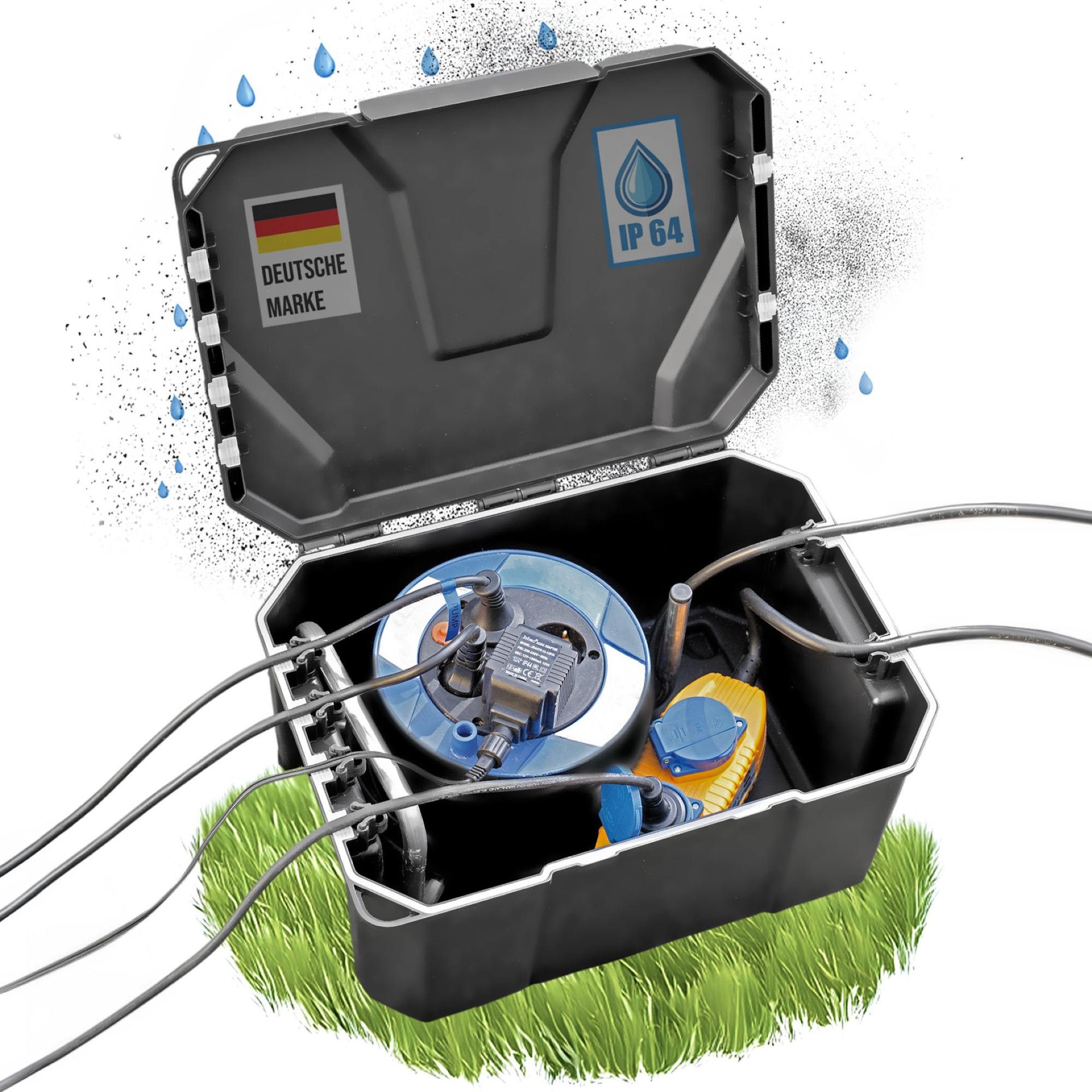 Heissner Verteiler Heissner Power-Box Stromverteilerbox, Kabelbox, IP (1-St)