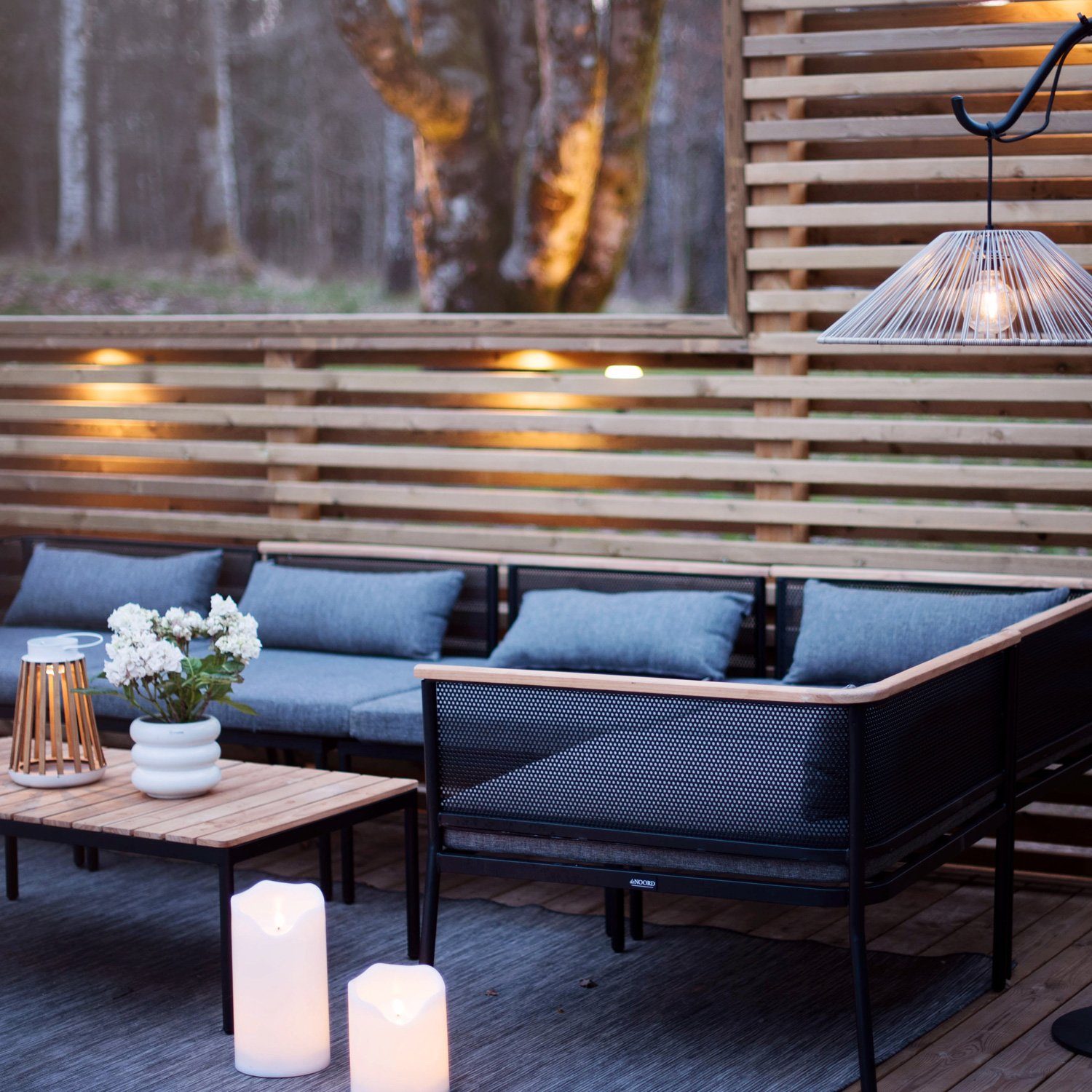 MARELIDA LED-Kerze XXL LED Kerzen Kunststoff flackernd Kerzenset für Außen weiß 3er Set (3-tlg)