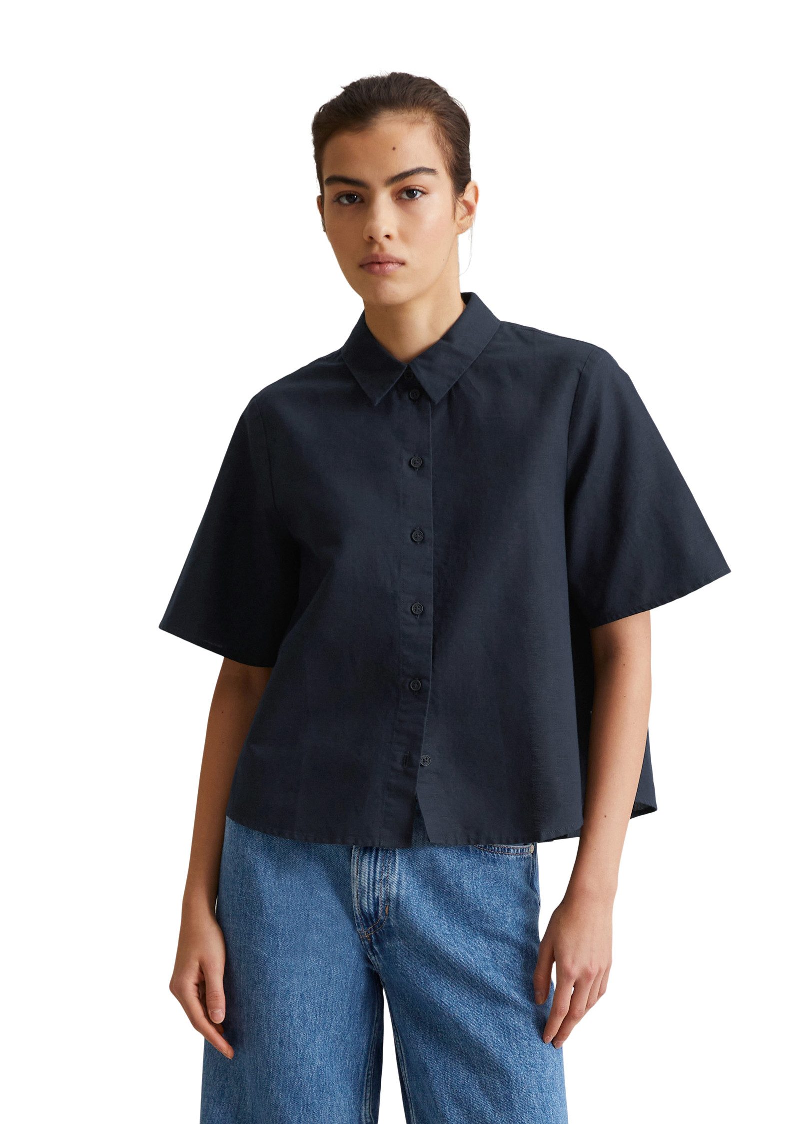 Marc O'Polo DENIM Kurzarmbluse günstig online kaufen
