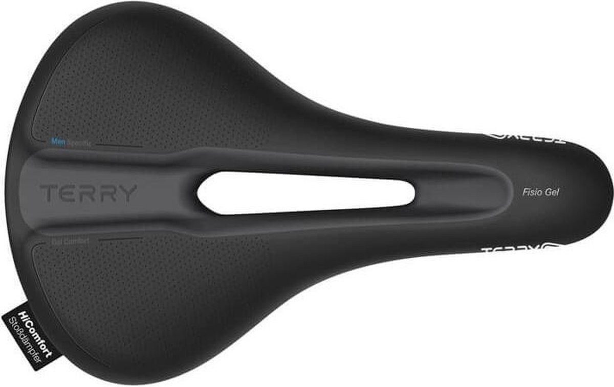 Terry Fahrradsattel Fisio Flex Max gel ZDT268 schwarz, für elektrische Fahrräder