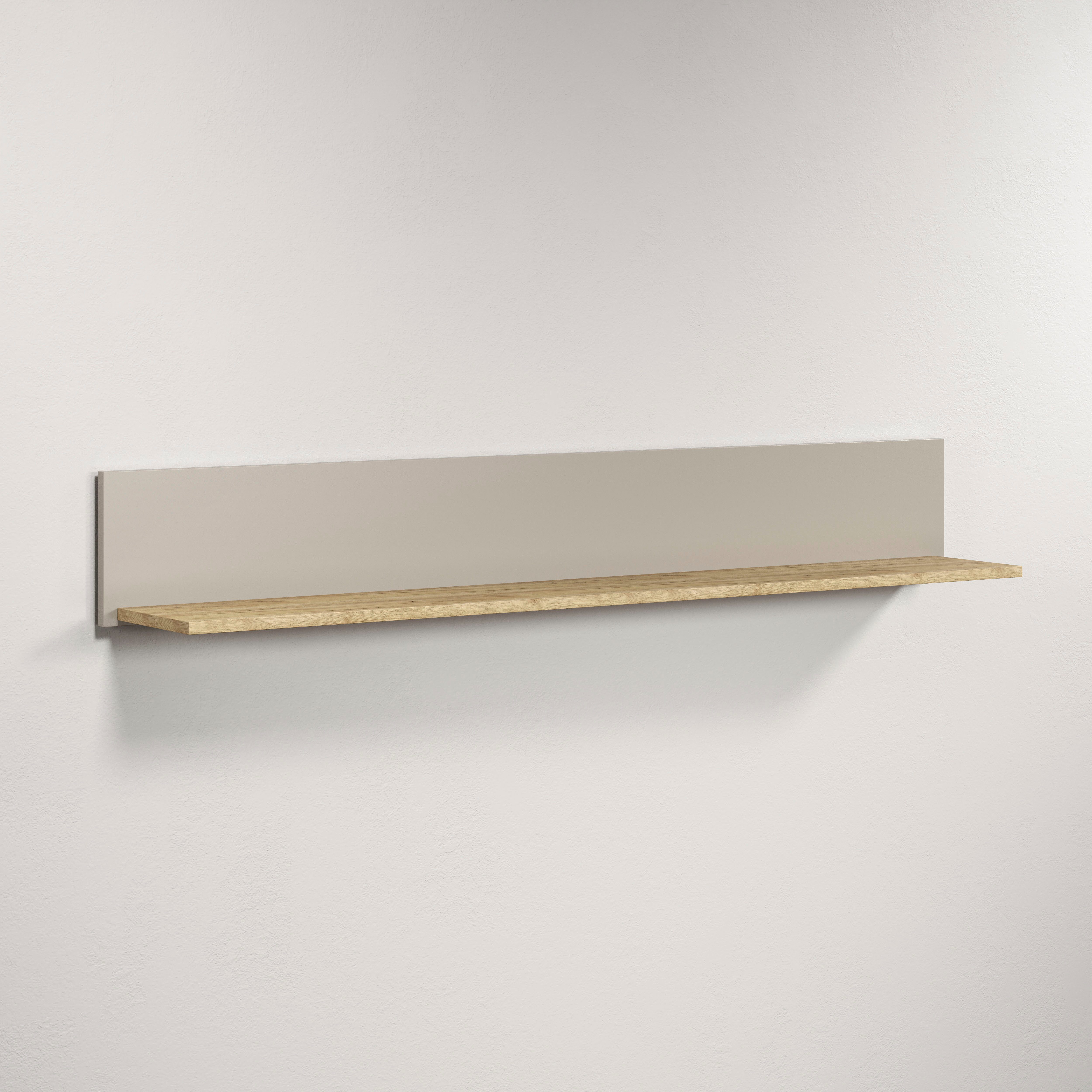 Places of Style Wandboard San Pedro, 1-tlg., Wandboard mit Ablage - (B/T/H) 140/22/20 cm