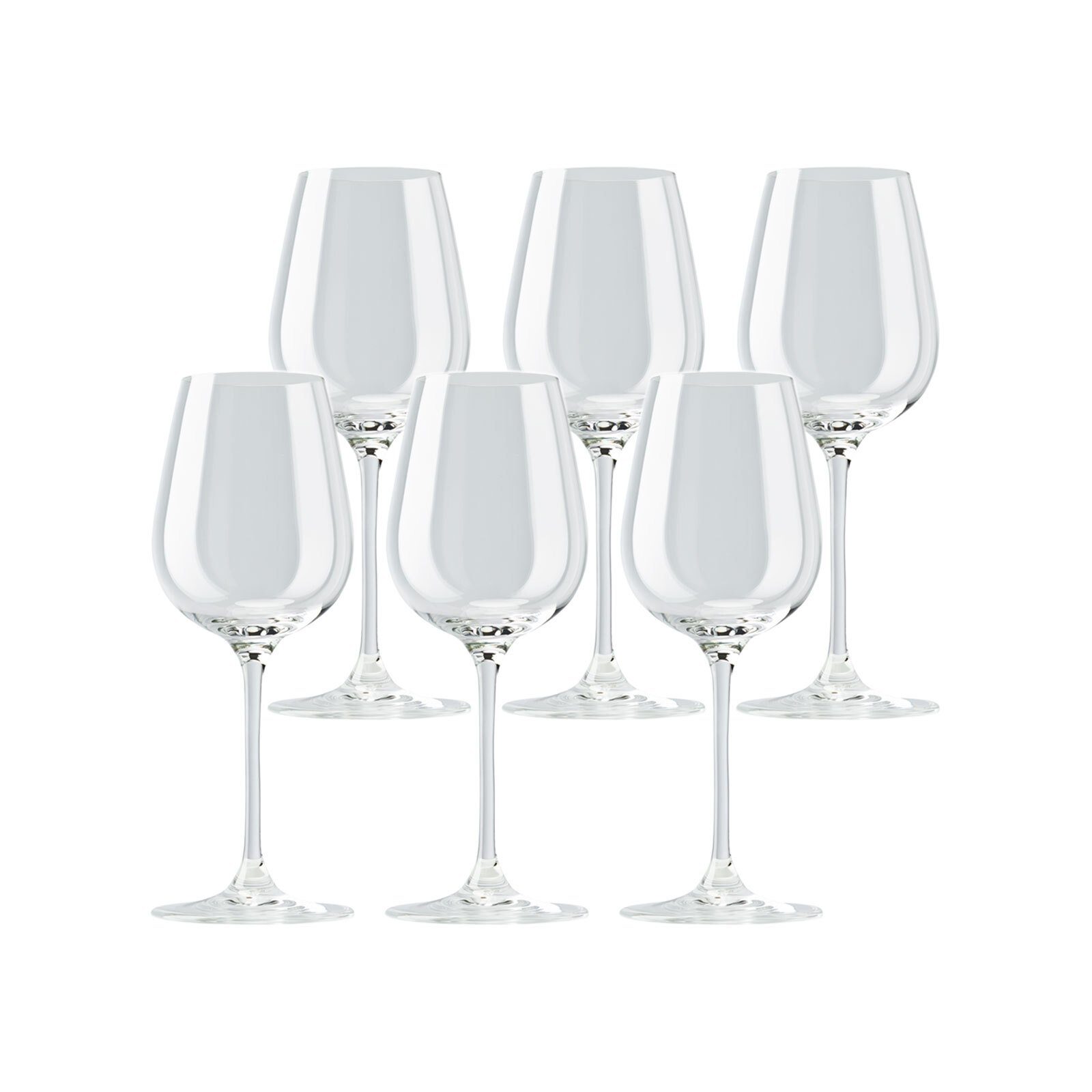 Rosenthal Weißweinglas DiVino Weißweinkelche 400 ml 6er Set, Glas