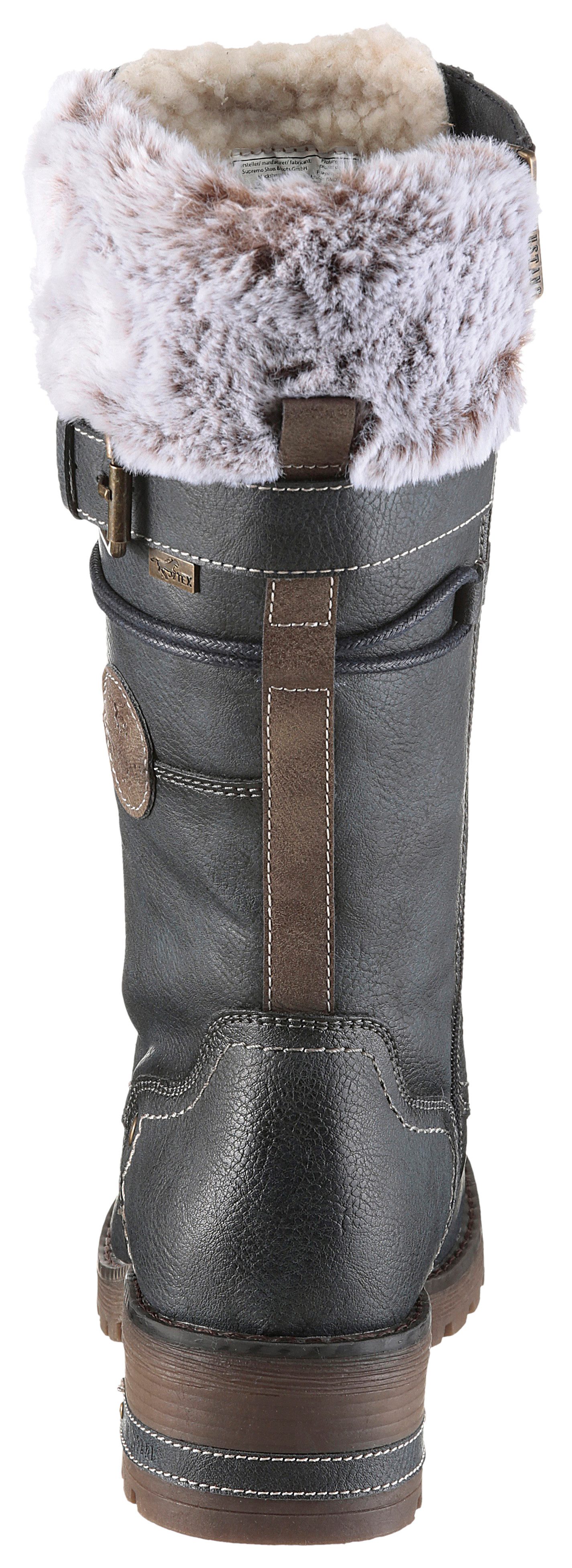 Mustang Shoes Haukea Winterstiefel Snowboots, Winterstiefel mit TEX-Membrane