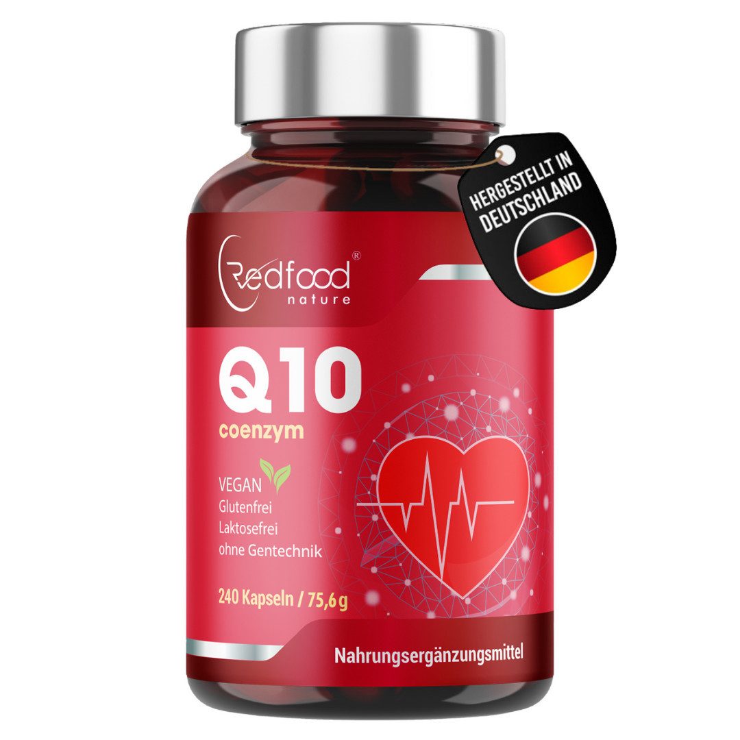 Redfood Coenzym Q10 Kapseln Kapseln, 1 er 240,00 St., 75,6 g