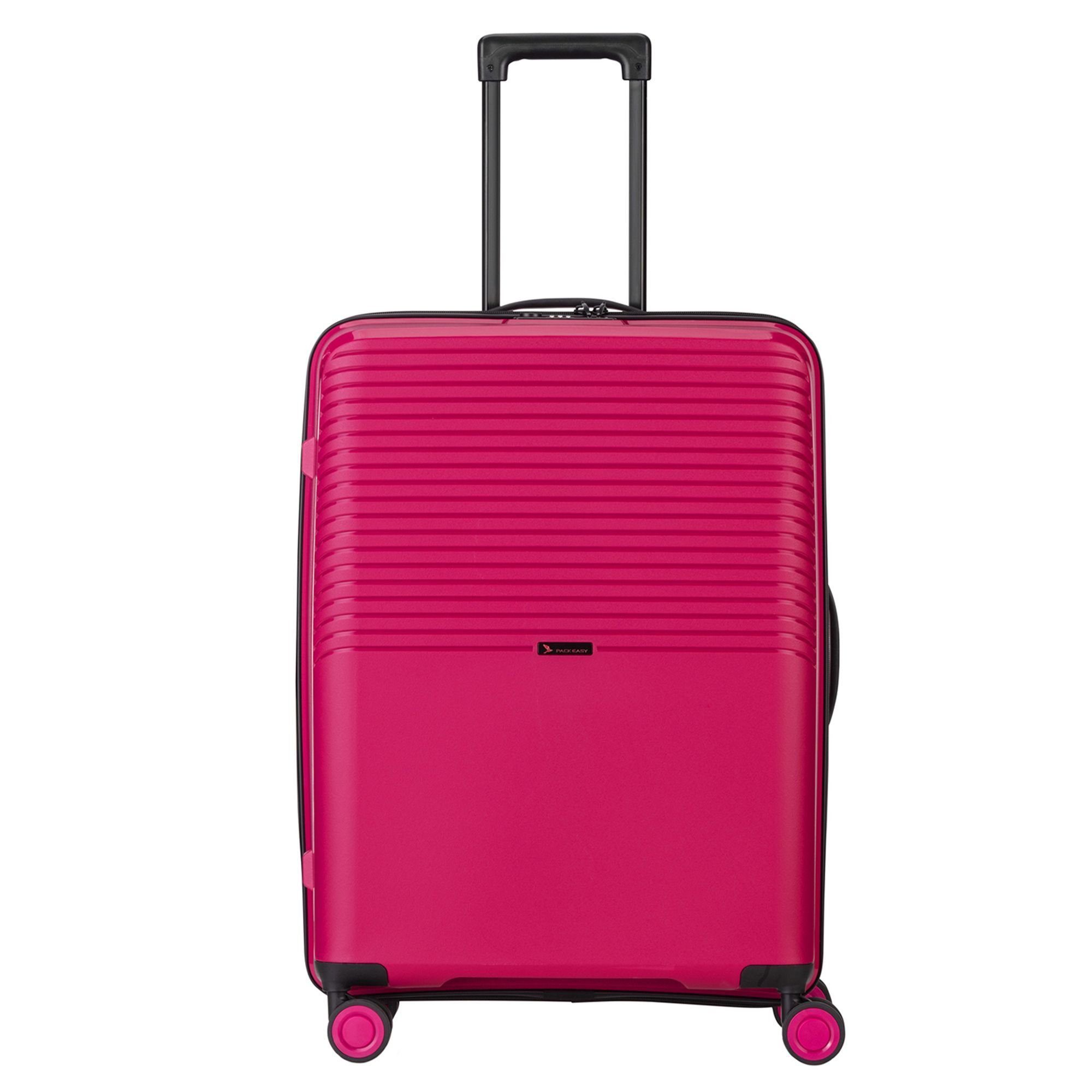 Pack Easy Hartschalen-Trolley Jet, 4 Rollen, Polypropylen