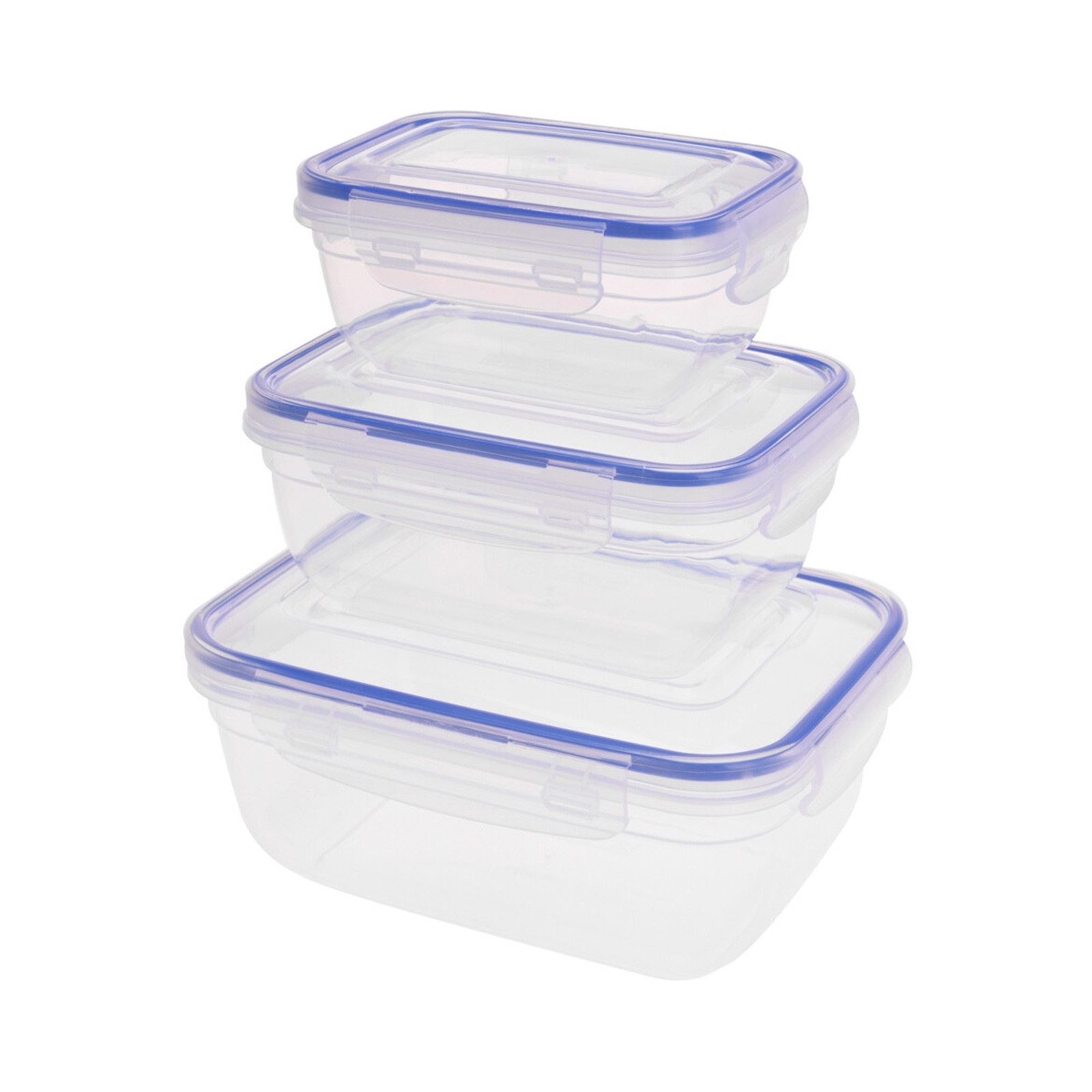 Neuetischkultur Bratpfanne Mini Bratpfanne Vulcano Elegance, Aluminium (Set, 1-tlg., 3 Vorratsdosen in verschiedenen Größen), Lebensmitteldose Frischhaltedose