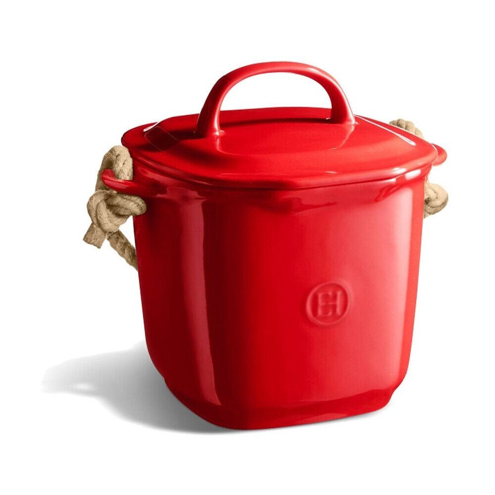 Emile Henry Komposter Komposteimer Grand Cru 4,0 l, 4.00 l, (1 St), Komposteimer Grand Cru