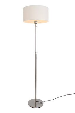 Kiom Stehlampe Kaja FL mit weißem Lampenschirm 164 cm E-27, Lampenarm ausrichtbar, Leuchtmittel nicht inklusive, Leuchtmittel abhängig