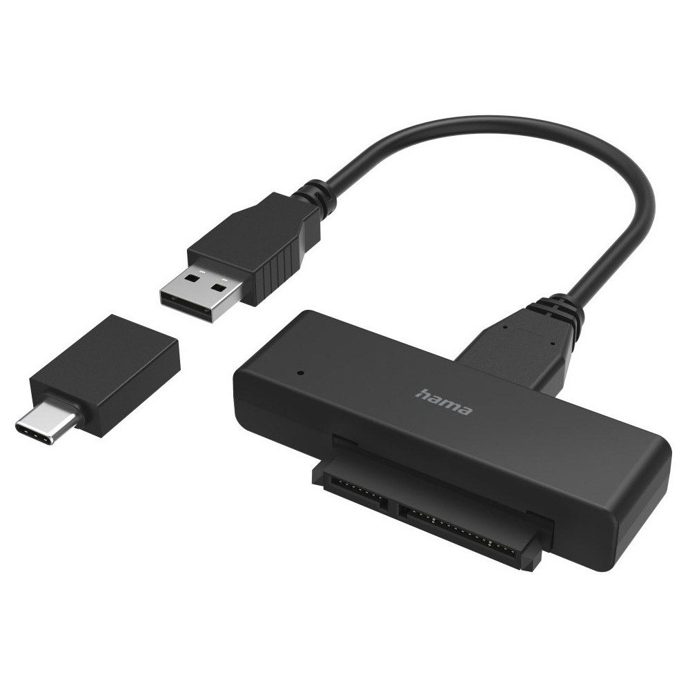 Hama USB-Festplattenadapter 2,5" und 3,5" SSD/HDD Adapter