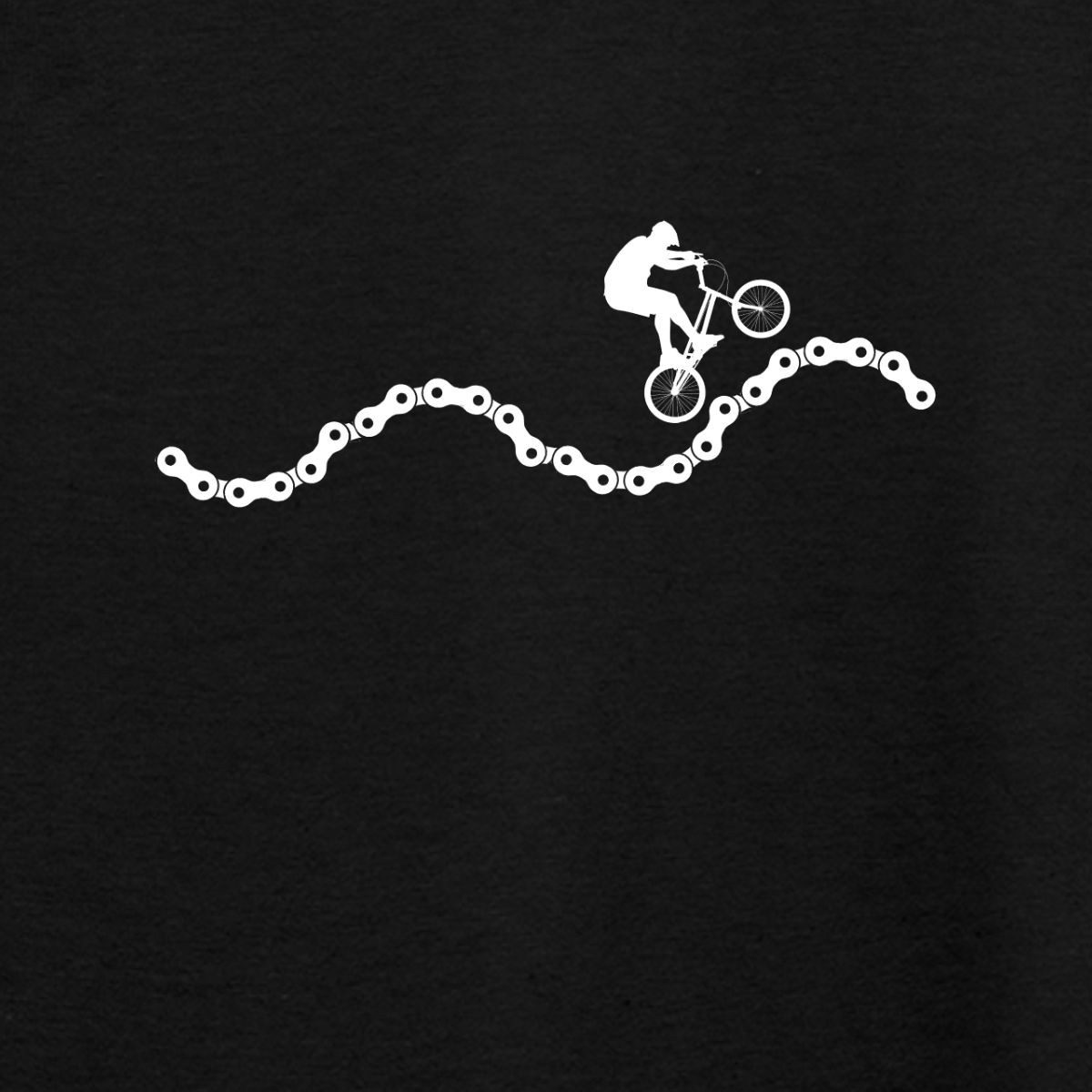 T-Shirt Mountainbike, Fahrradkette, MTB Teenager T-Shirt