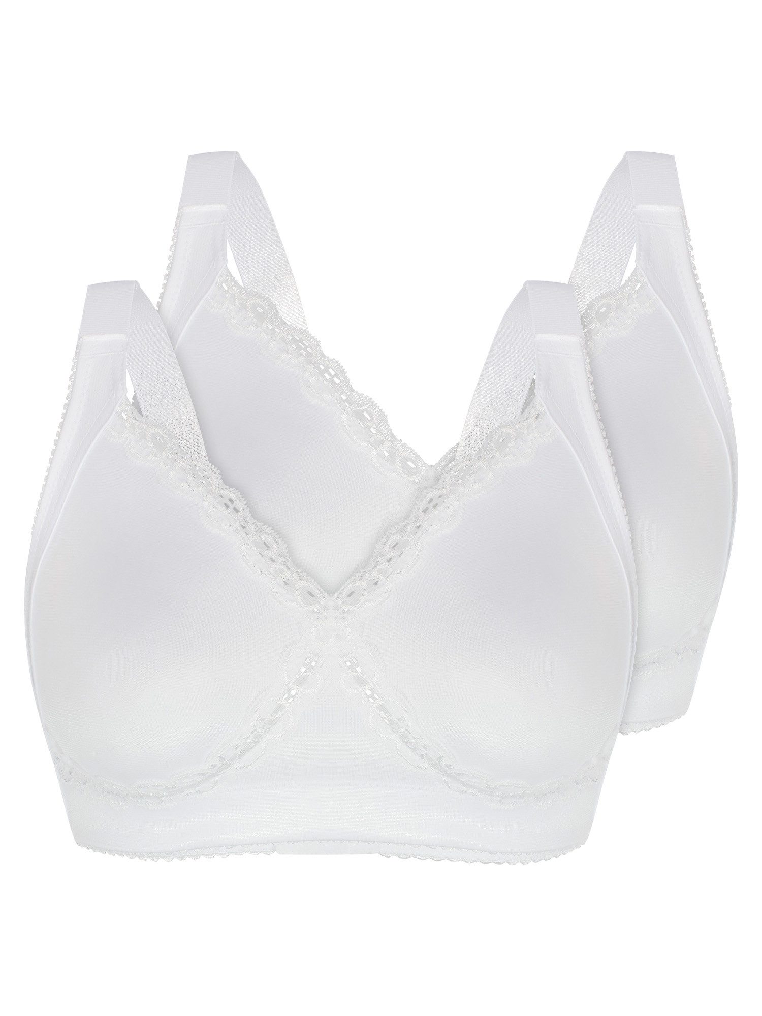 Sassa Minimizer-BH Minimizer Soft BH FUNCTIONAL BRAS (Spar-Set, 2-tlg) optisch verkleinerte Brust, Simplex Cup mit verstärkten Blenden