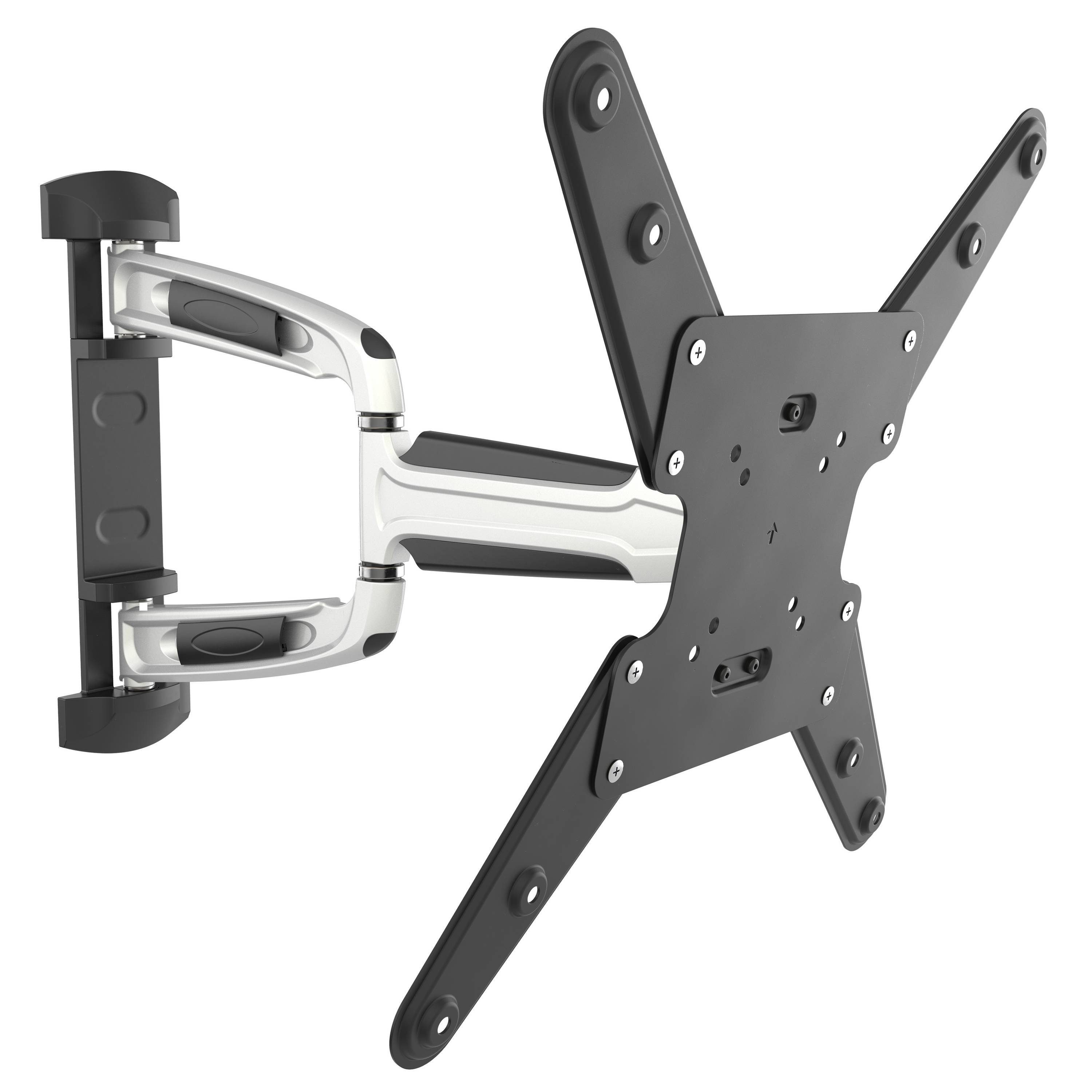 RICOO TV-Wandhalterung S0744, (bis 55 Zoll, VESA bis 400x400, 1-tlg., schwenkbar neigbar ausziehbar Fernseher Halter universal VESA 400x400)