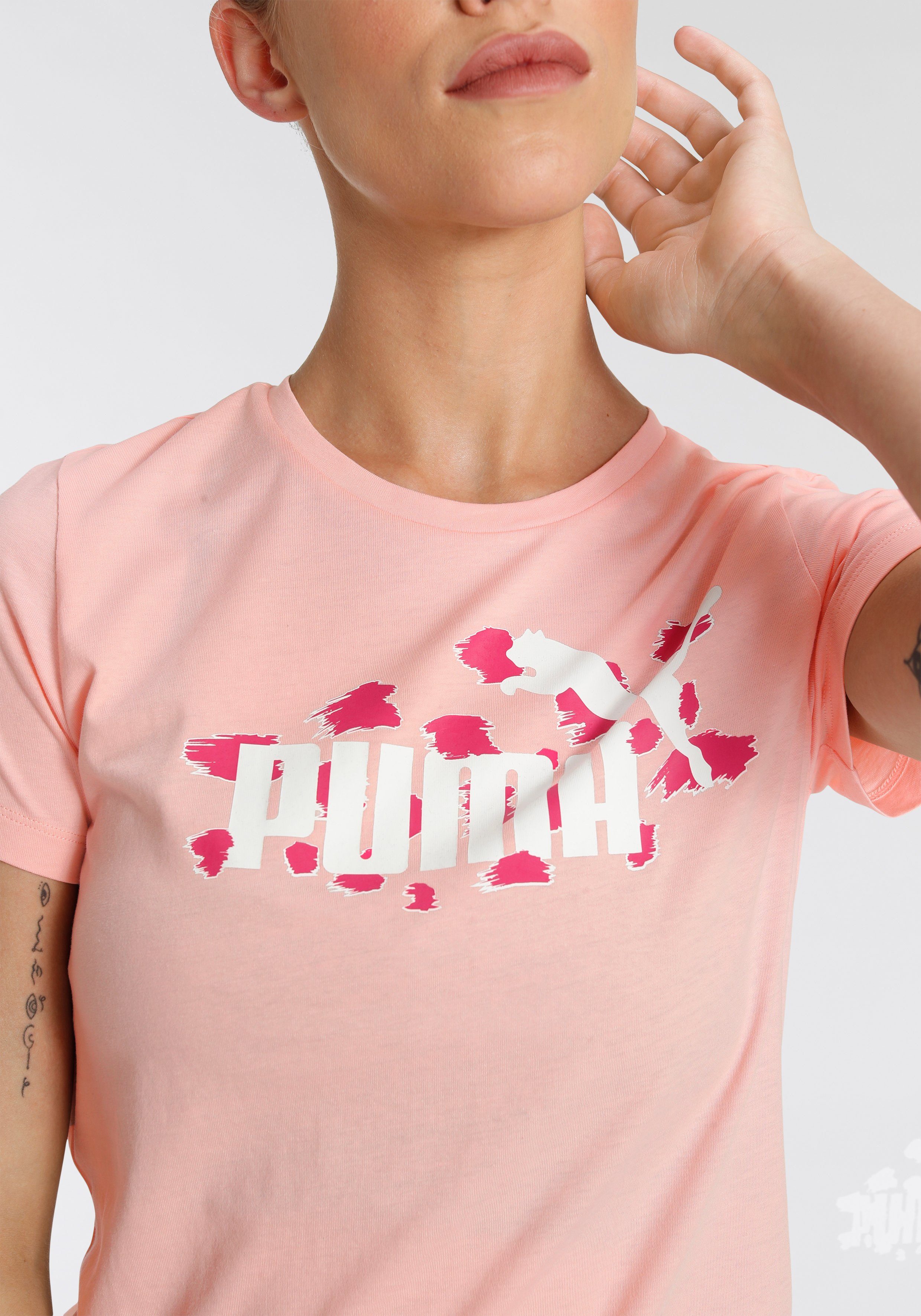 rosa PUMA T-Shirt