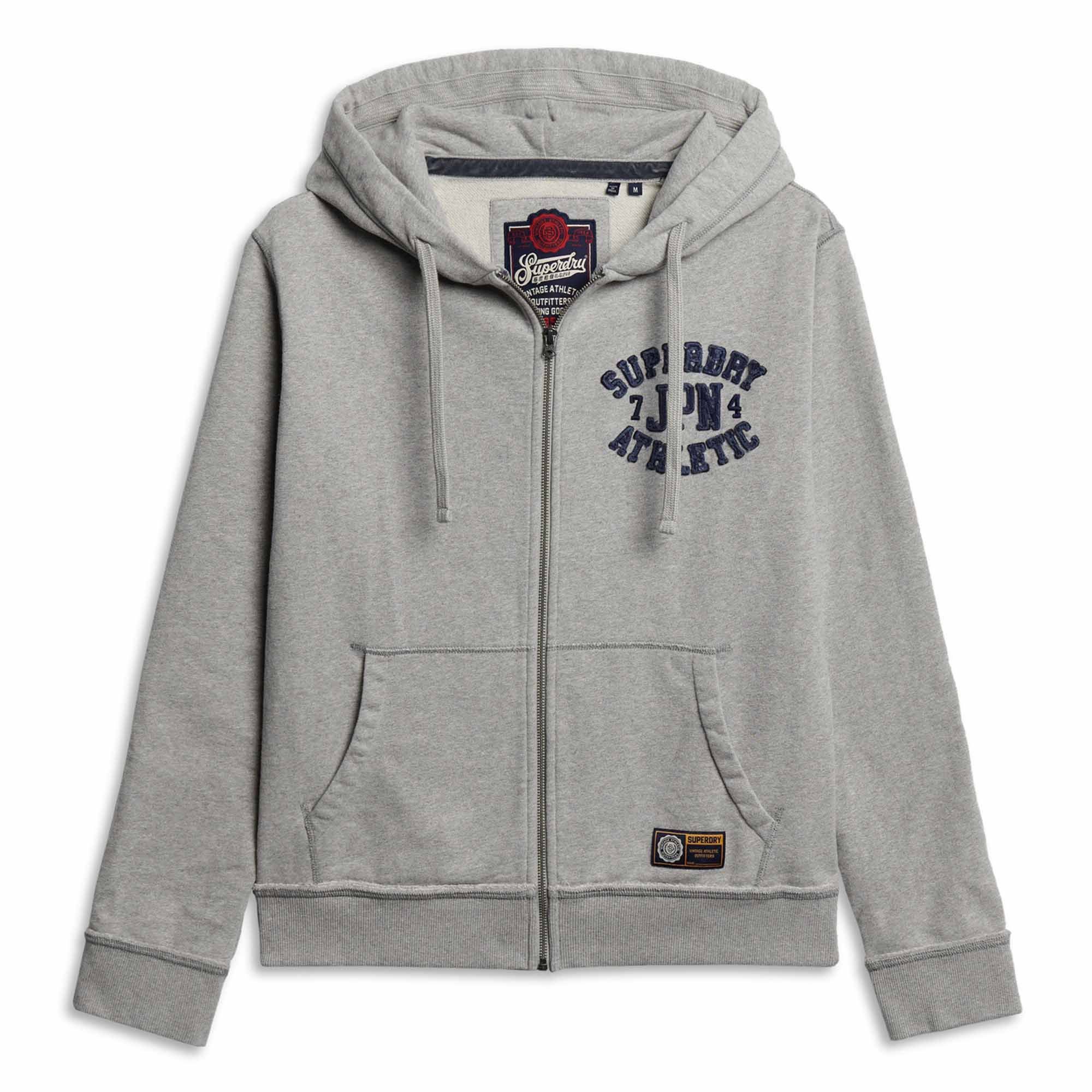 Superdry Sweatshirt Herren Sweatjacke Baumwolle