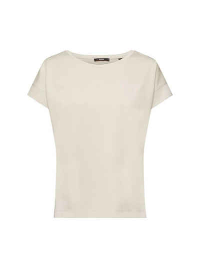 Esprit Collection T-Shirt Jersey-T-Shirt mit Applikation (1-tlg)