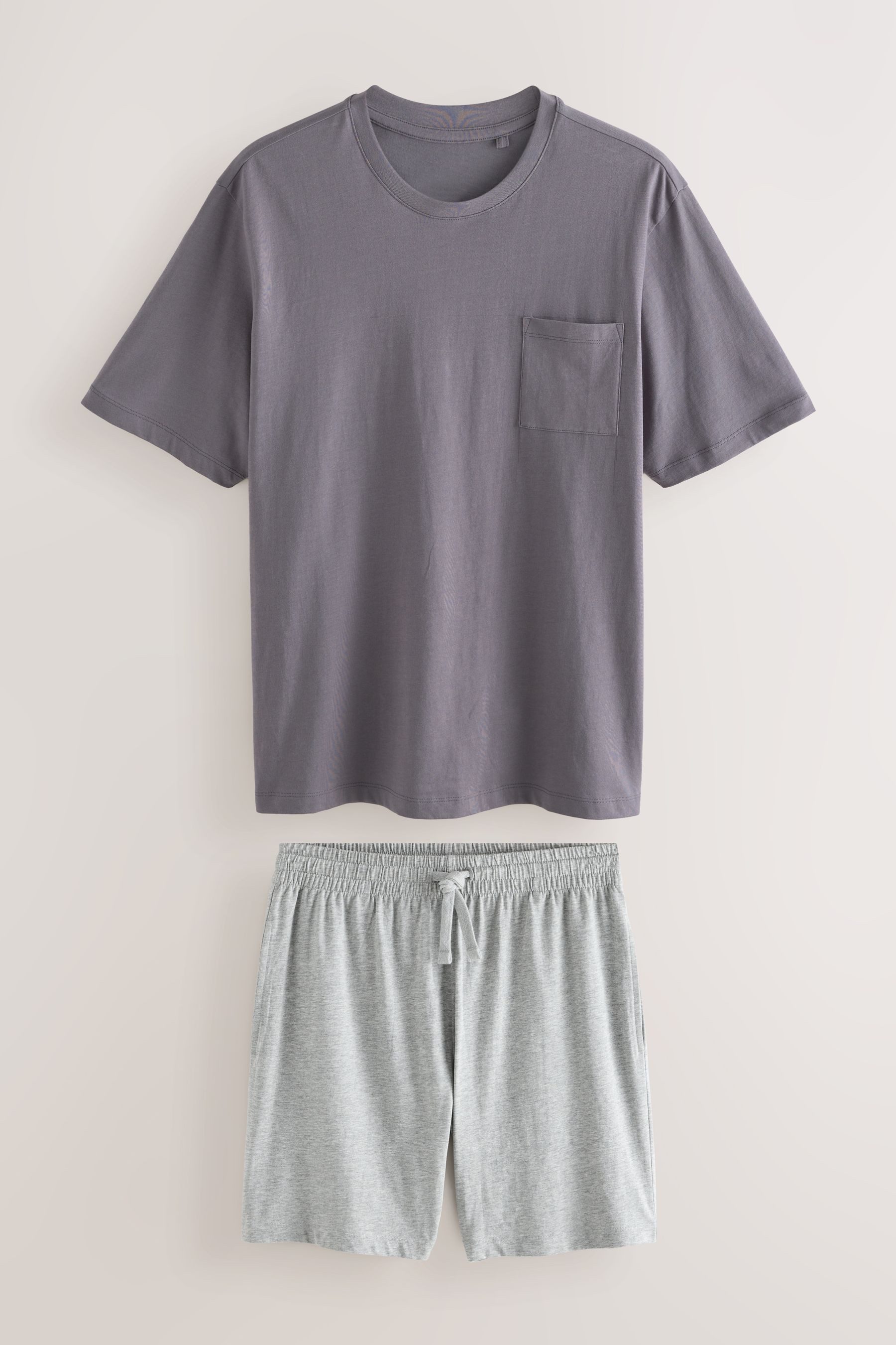 Next Pyjama Jersey-Pyjamashorts im Set (2 günstig online kaufen