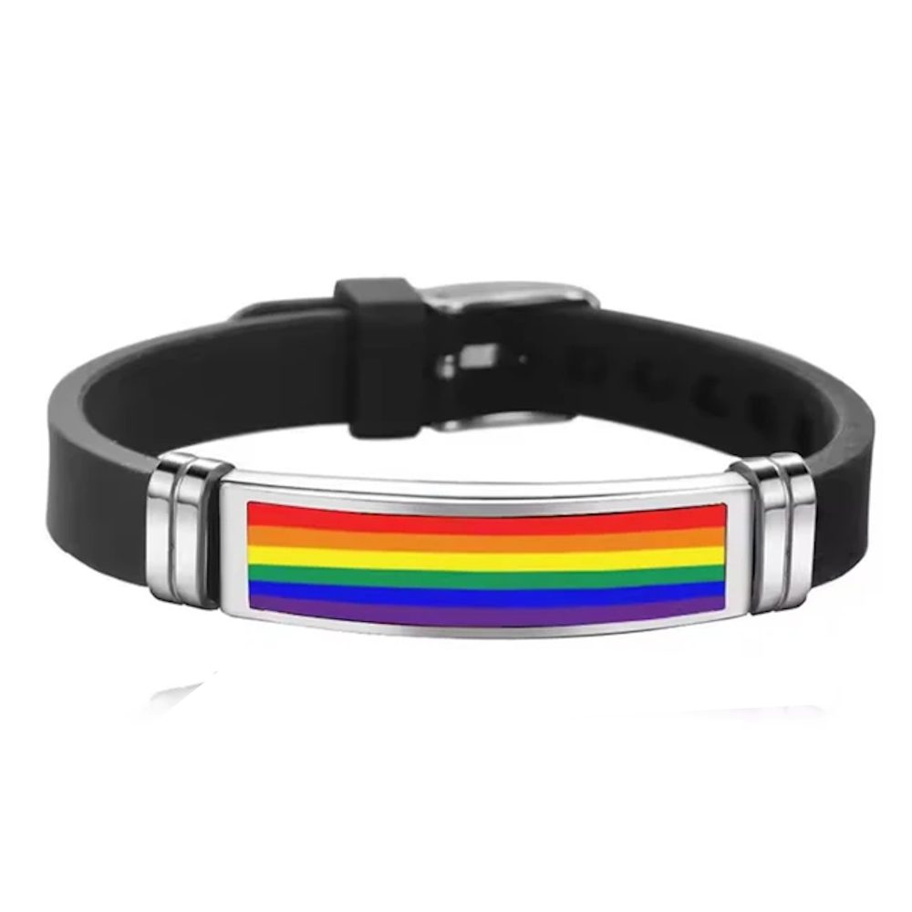 Ware aus aller Welt Armband Regenbogen Lesbian Gay Schwul Trans Pride LGBT günstig online kaufen