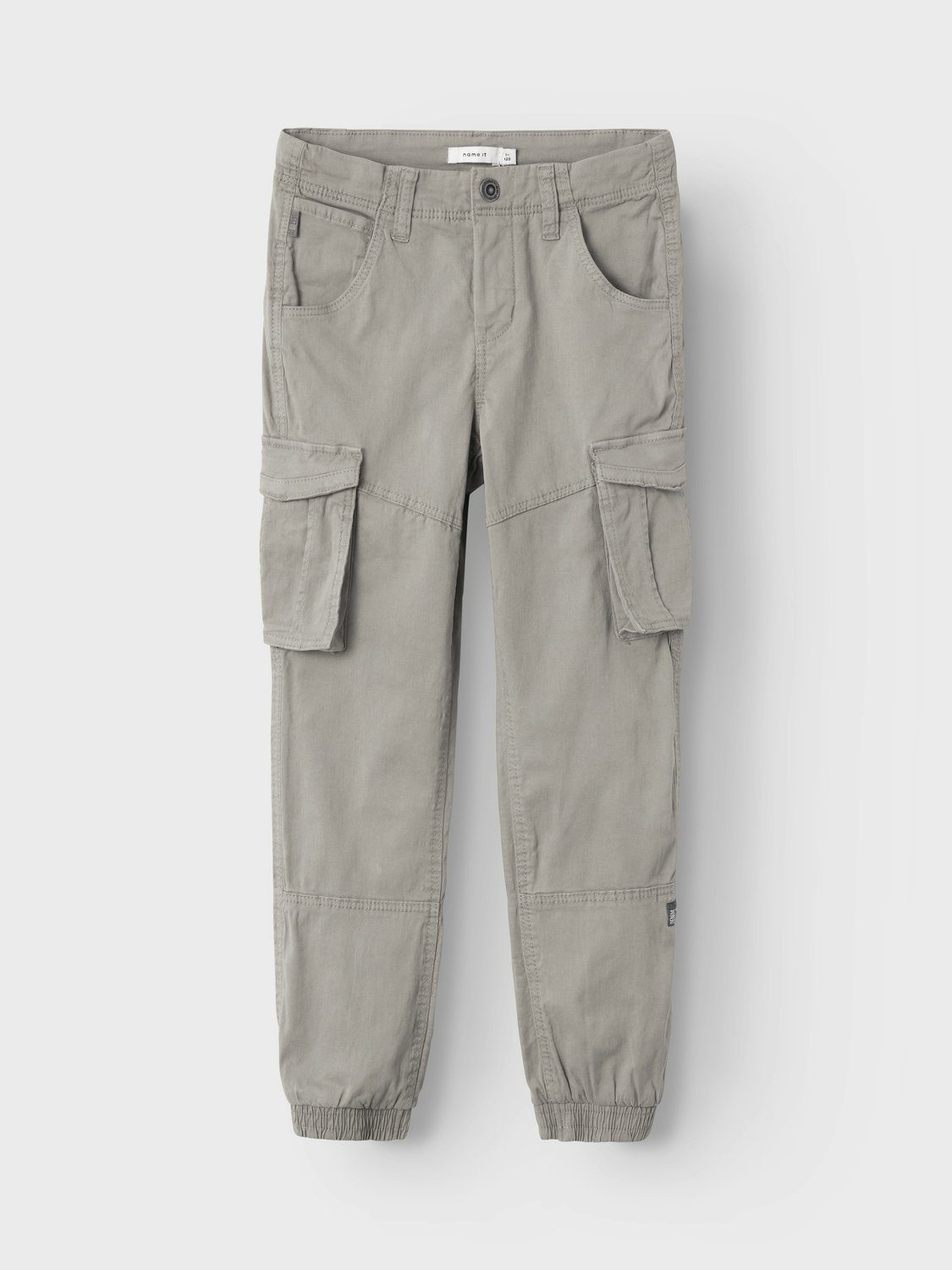 Name It Cargohose NKMRYAN – für Jungen mit verstellbarem Bund und Stretchkomfort unifarben, casual, regular fit, Twill