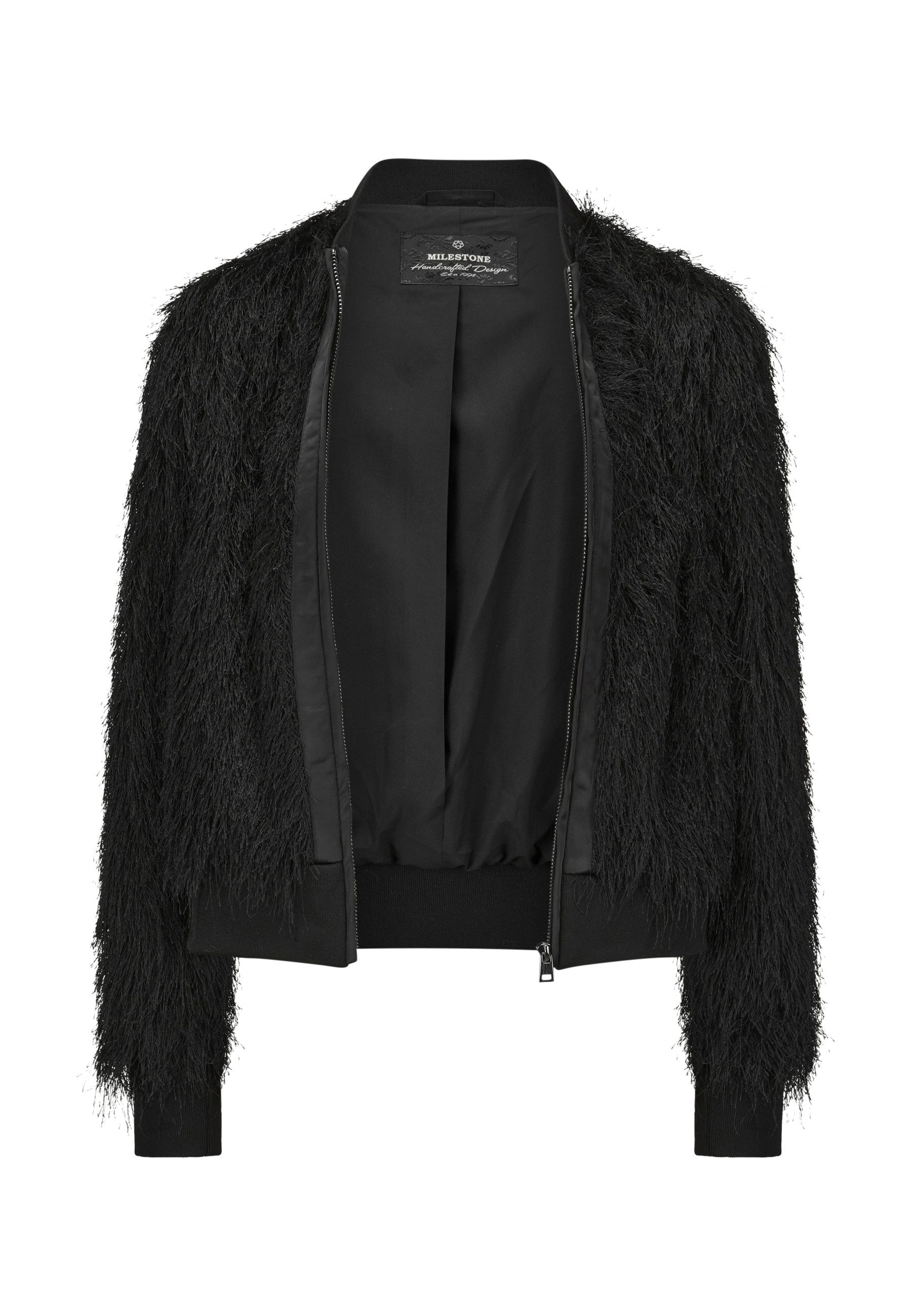 Milestone Blouson MSBlossom Damen Übergangsjacke Jacke klassisch normale Passform