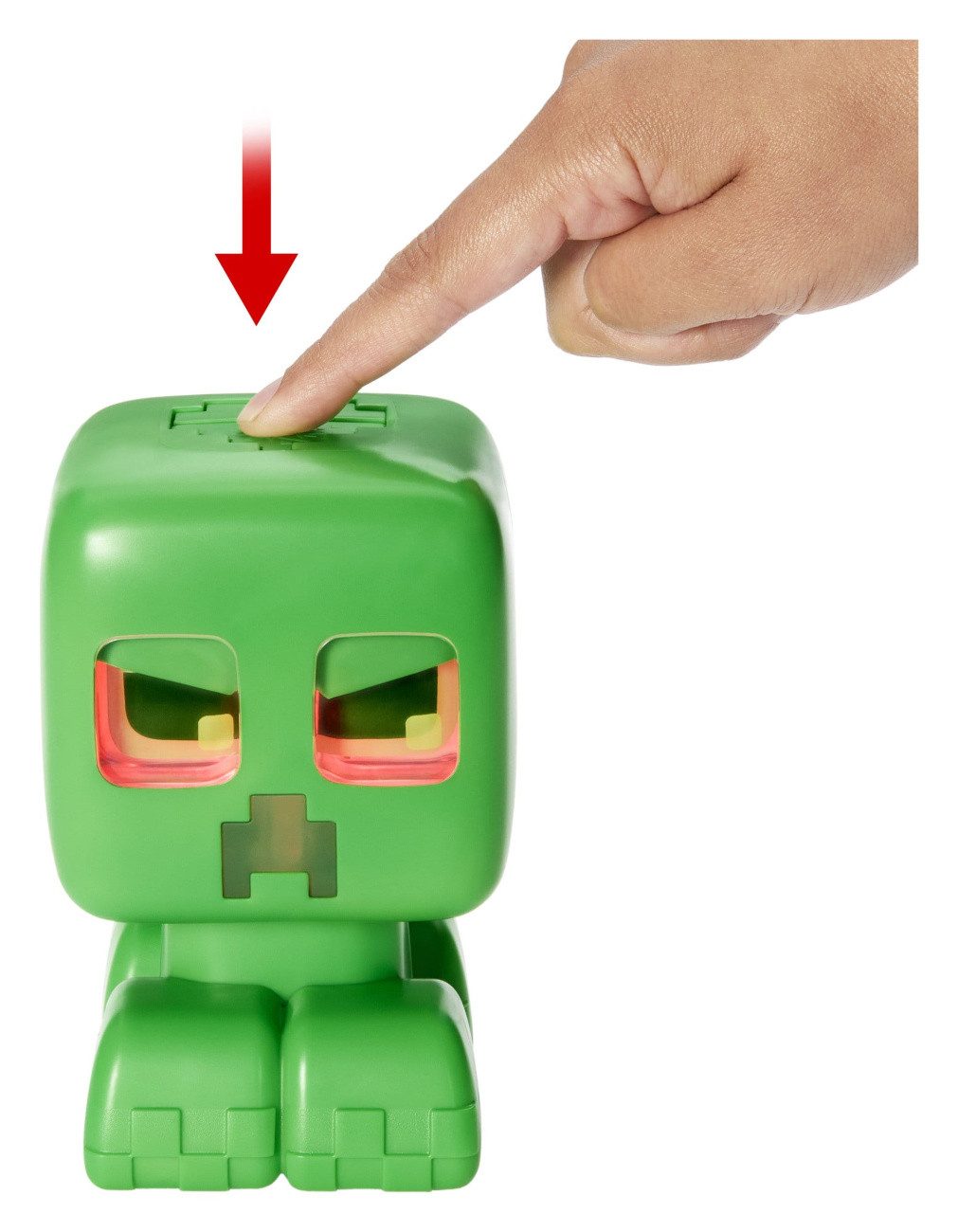 Mattel® Merchandise-Figur Minecraft Interaktive Figur My Pet Creeper 14 cm
