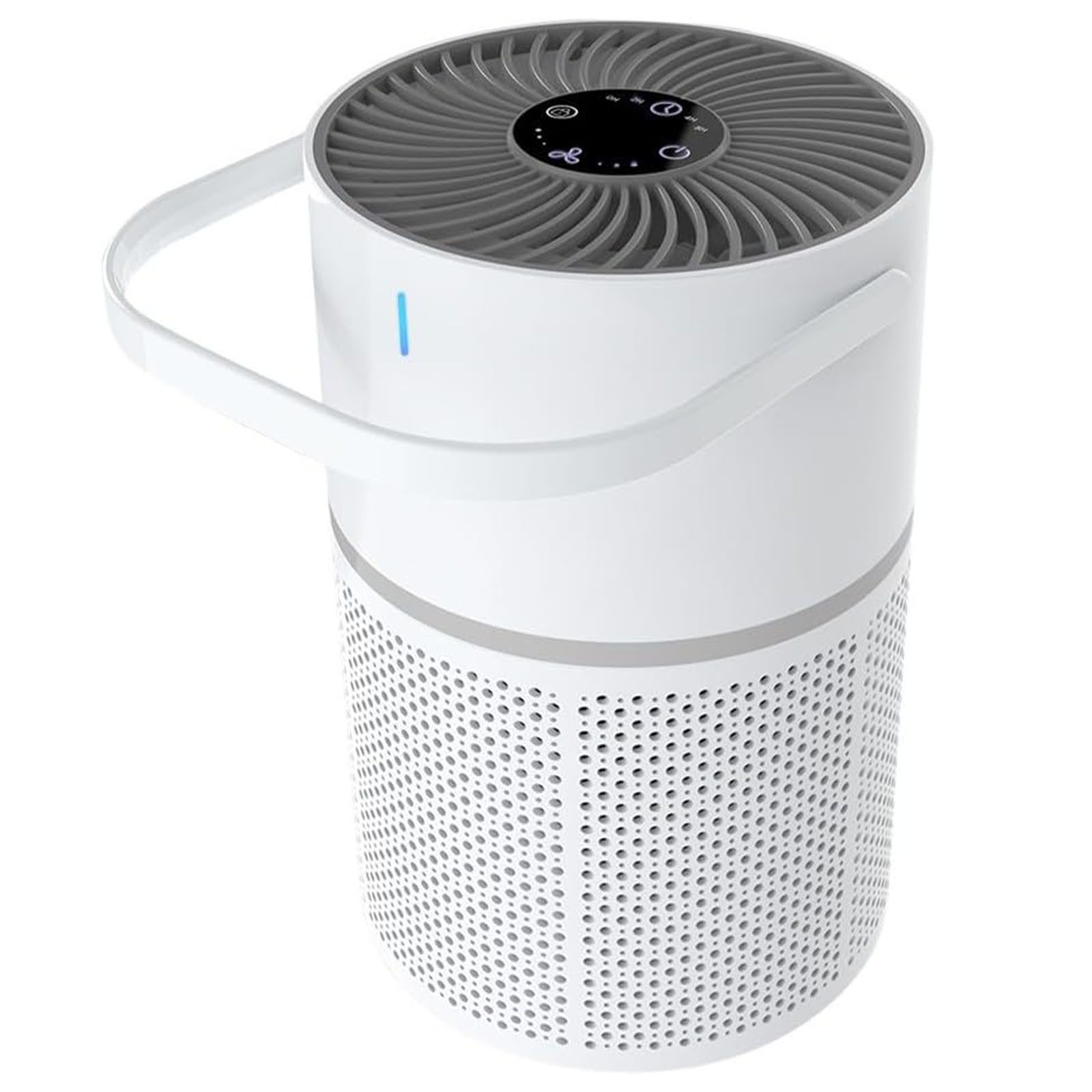 REDOM Luftreiniger tragbarer Air Purifier mit HEPA-Filter, für 20 m² Räume, 3-Schicht-Filtersystem entfernt 99,5 % der Partikel bis 0,3 µm