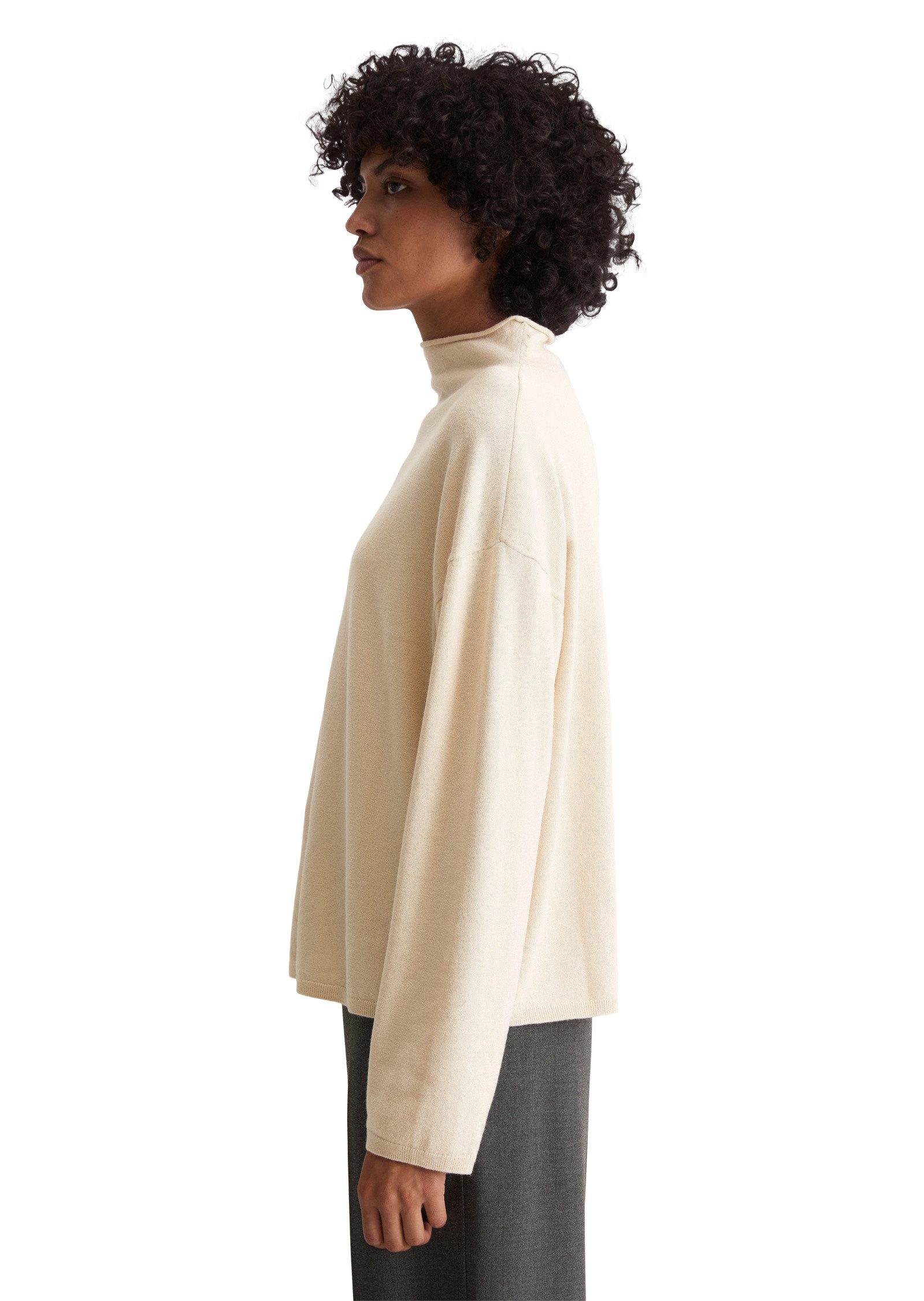 Marc O'Polo Strickpullover aus softem Schurwolle-Mix günstig online kaufen